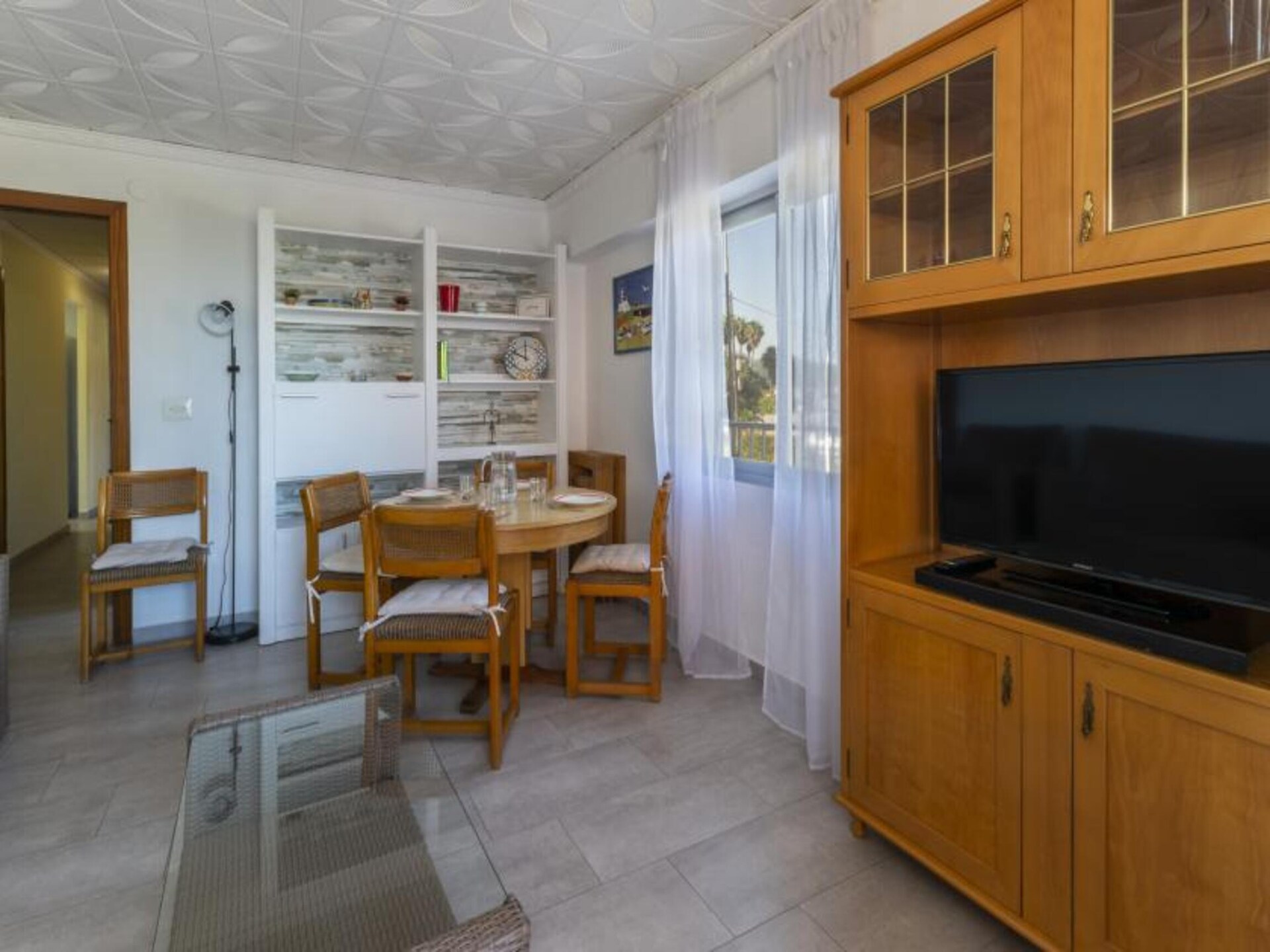 Licht appartement op 300 meter van strand Playa de Oliva met terras - foto 8