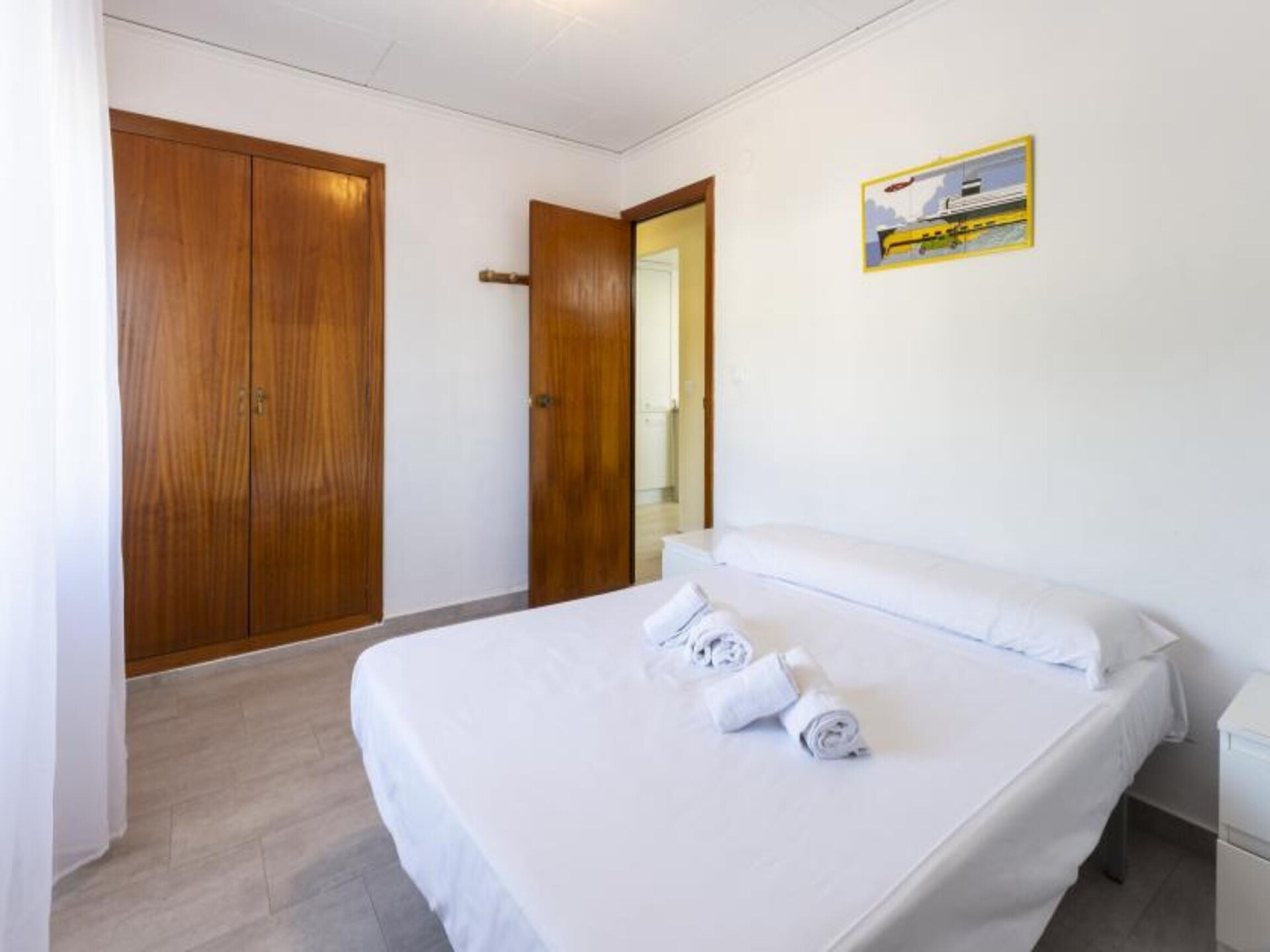 Licht appartement op 300 meter van strand Playa de Oliva met terras - foto 16