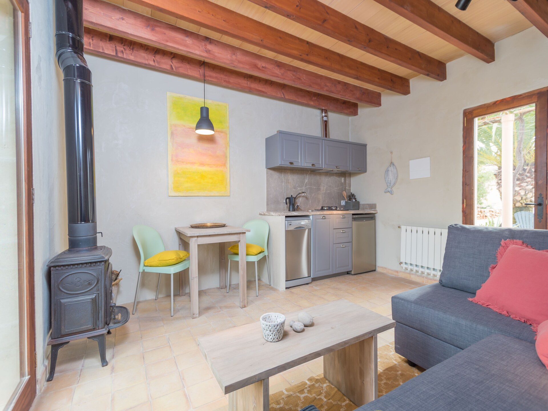 Ecologisch appartement aan golfbaan met zwembad in Costitx, Mallorca - foto 4