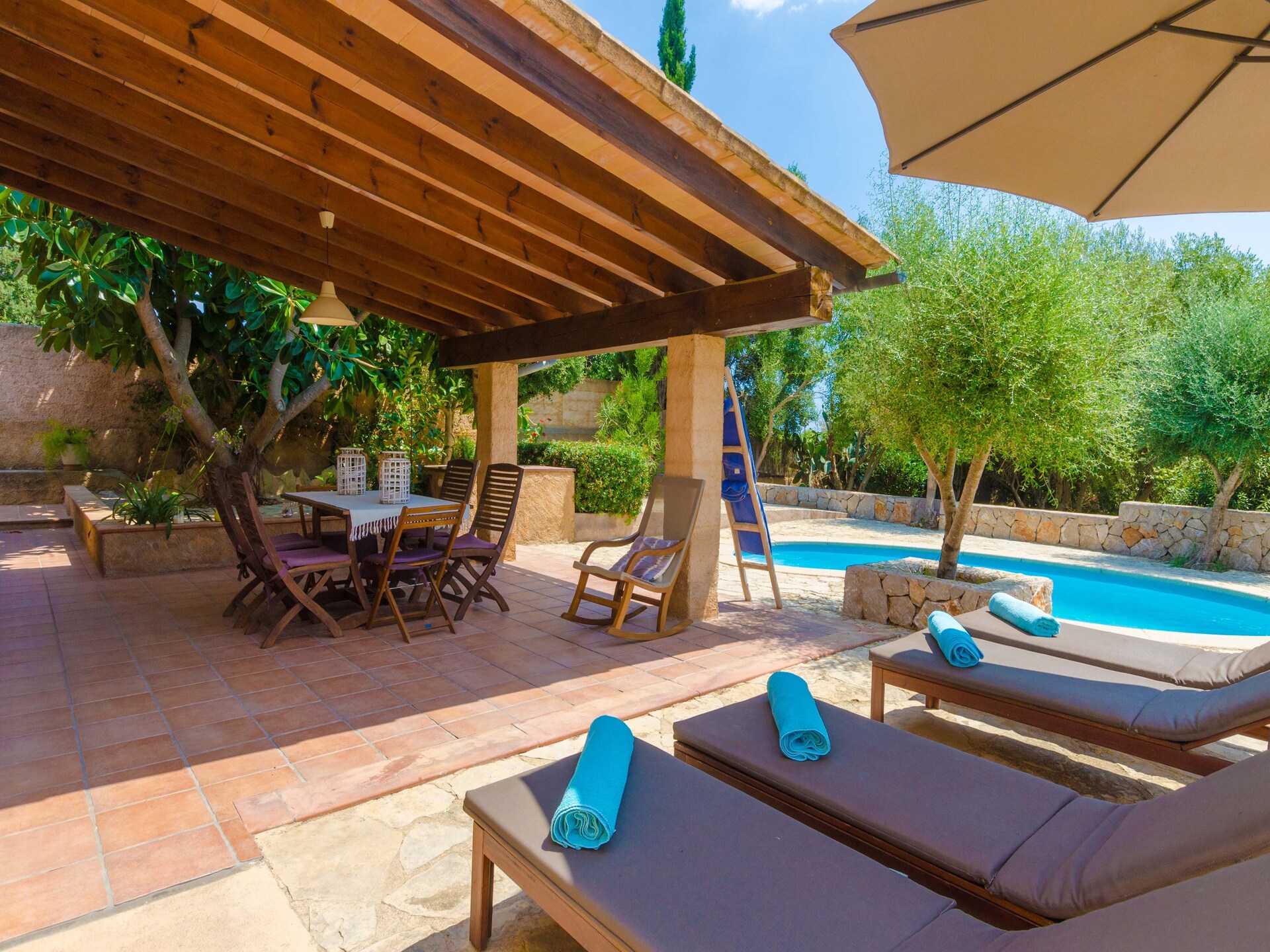 Op 1,0 km van het strand: Villa in Son Servera met privézwembad - foto 45