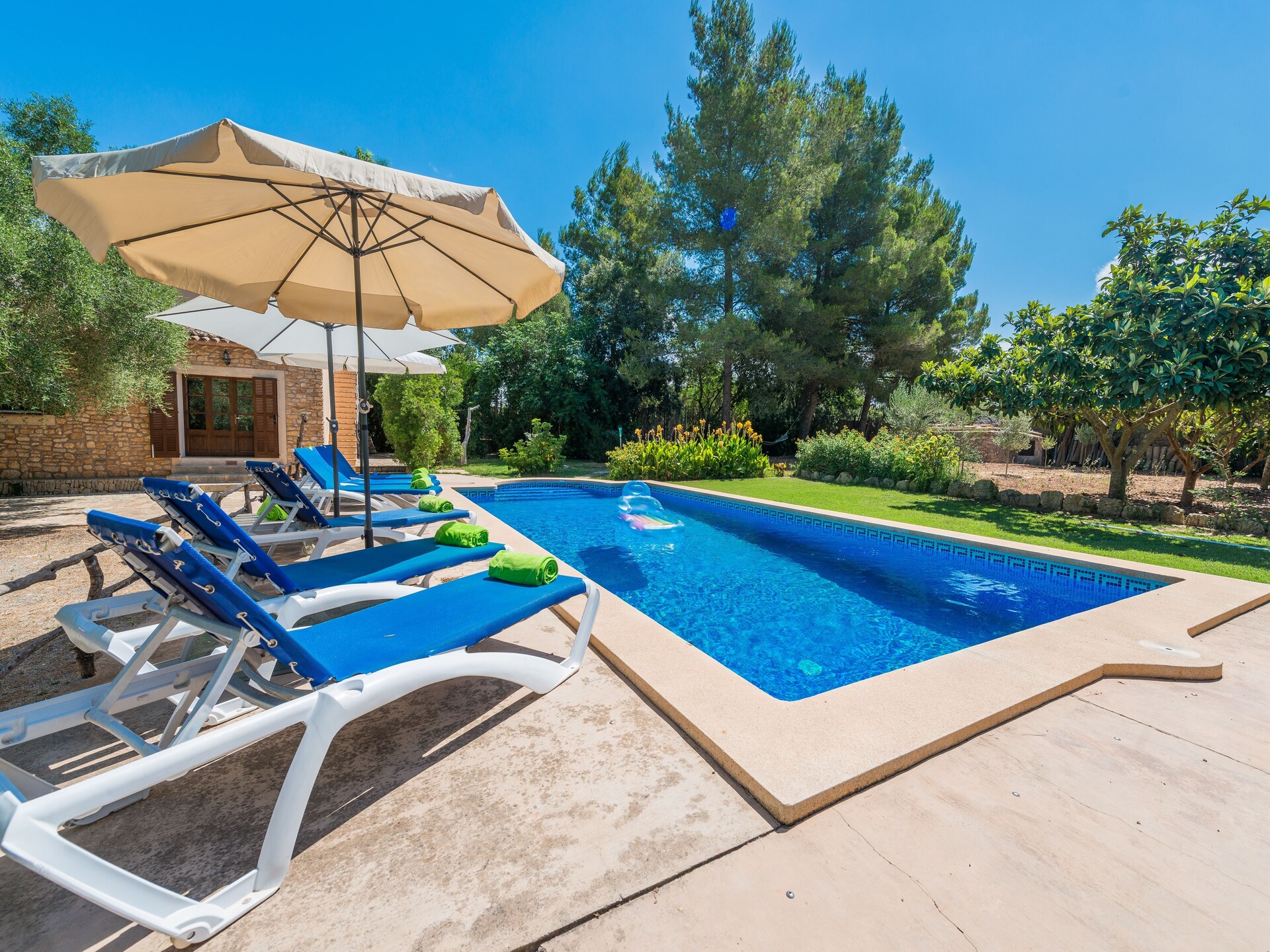 Vrijstaande finca met privézwembad en uitzicht op de golfbaan bij Manacor - foto 2