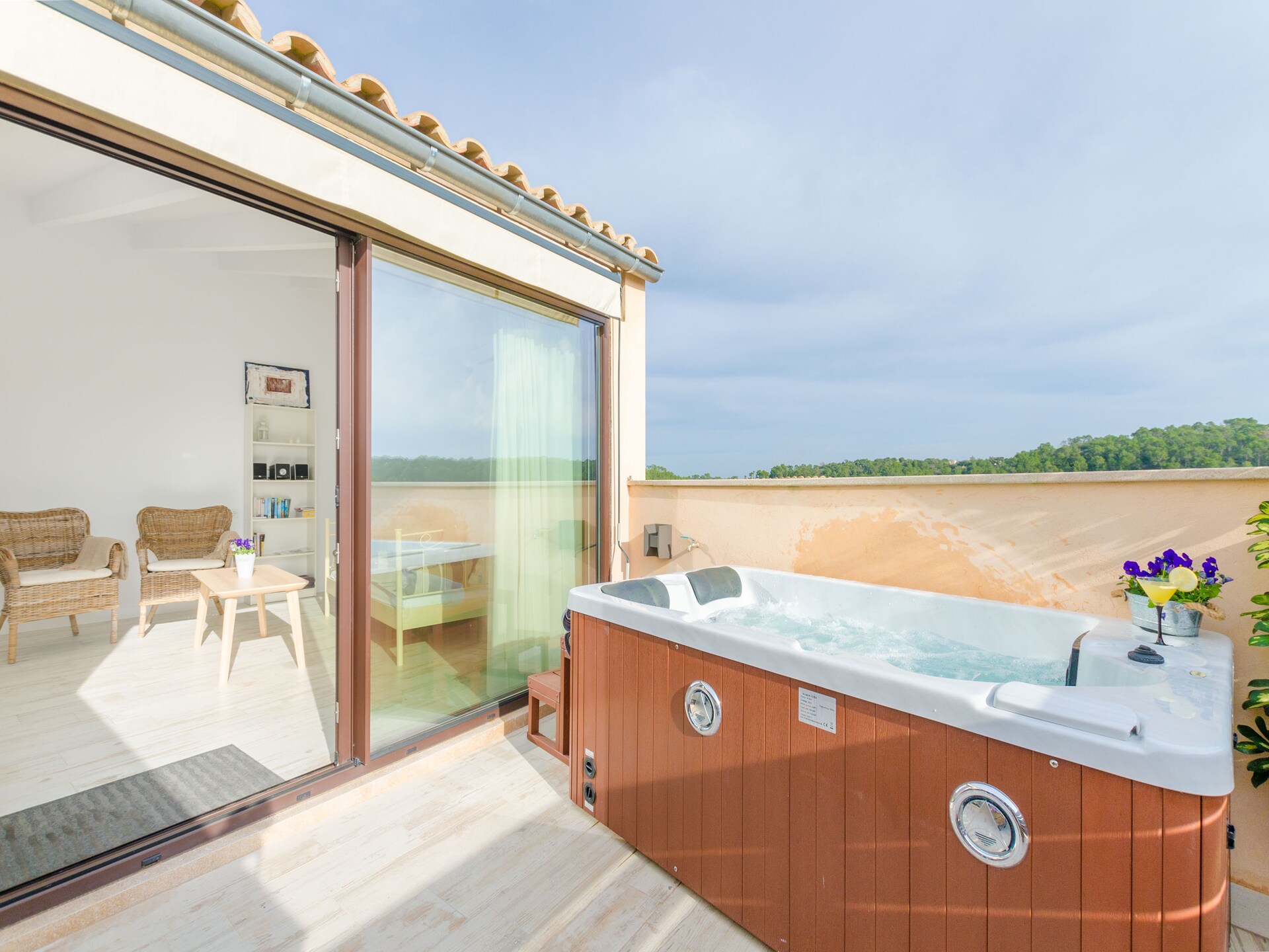 Luxe Safaritent aan de Golfbaan met Jacuzzi en Panoramisch Uitzicht in Costitx - foto 27