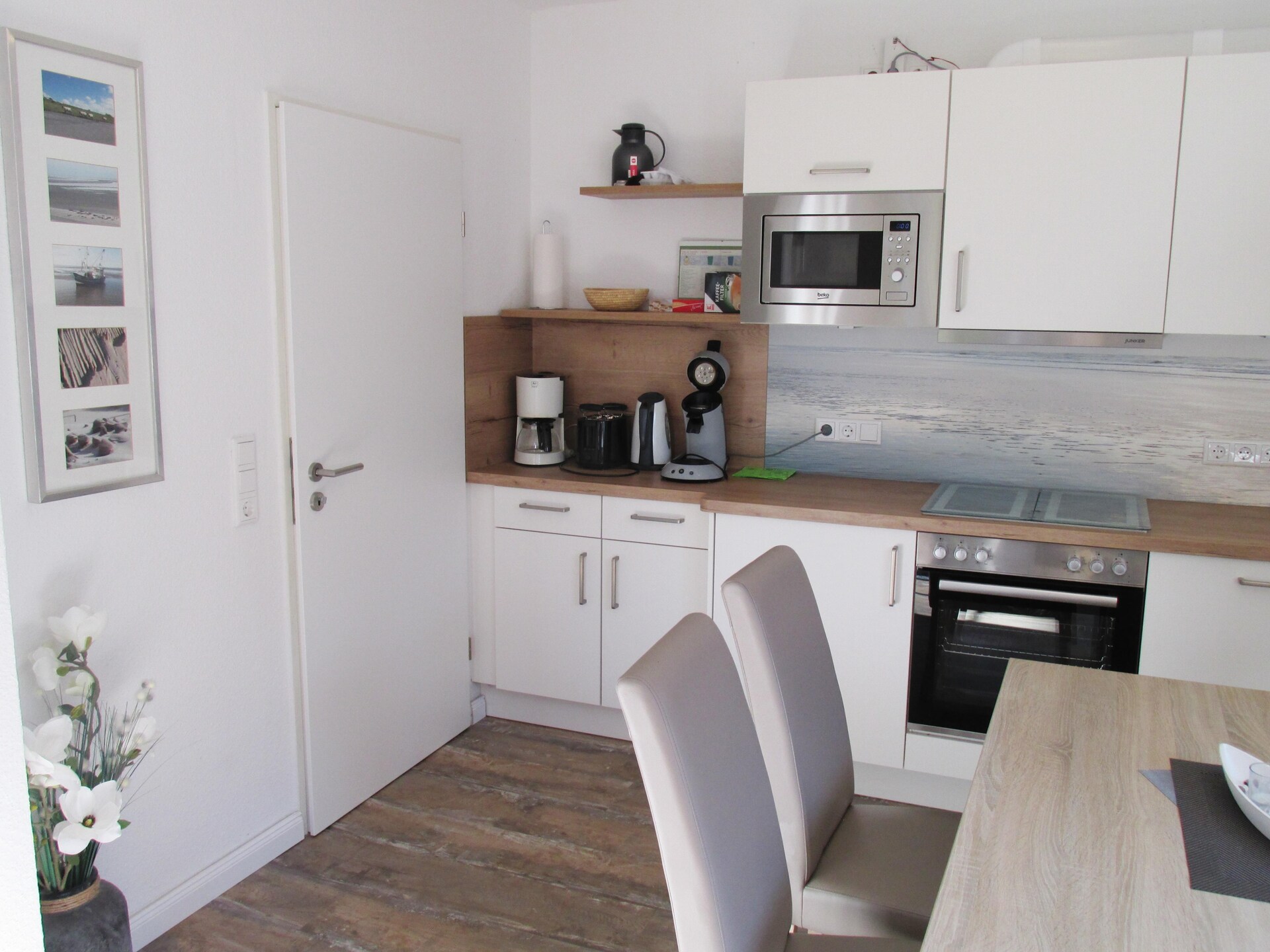 Appartement met tuin in Neßmersiel, 2 km van strand en hond welkom - foto 7