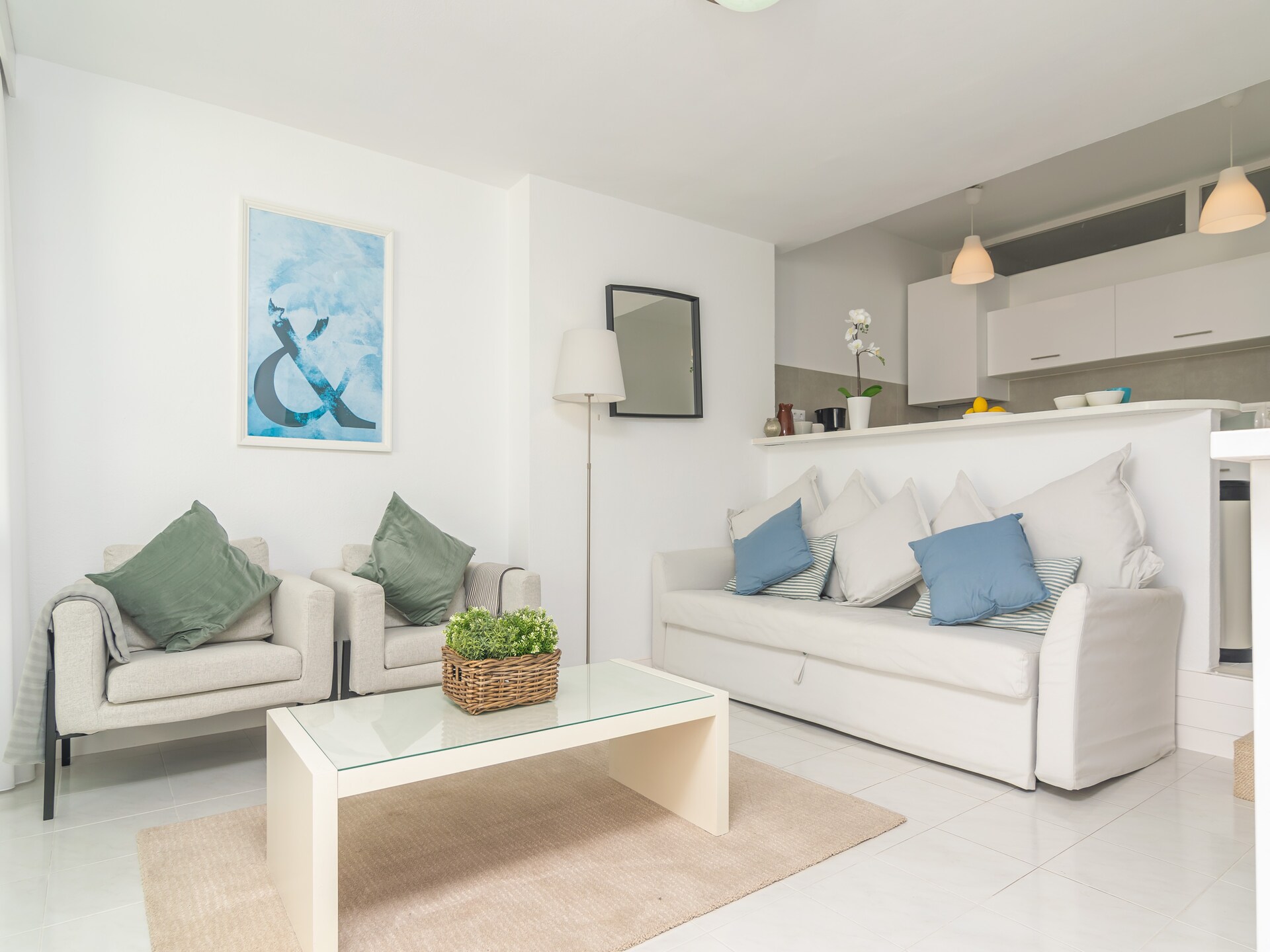 3-persoons appartement aan het strand in Port d'Alcúdia · 3 pers. - foto 10