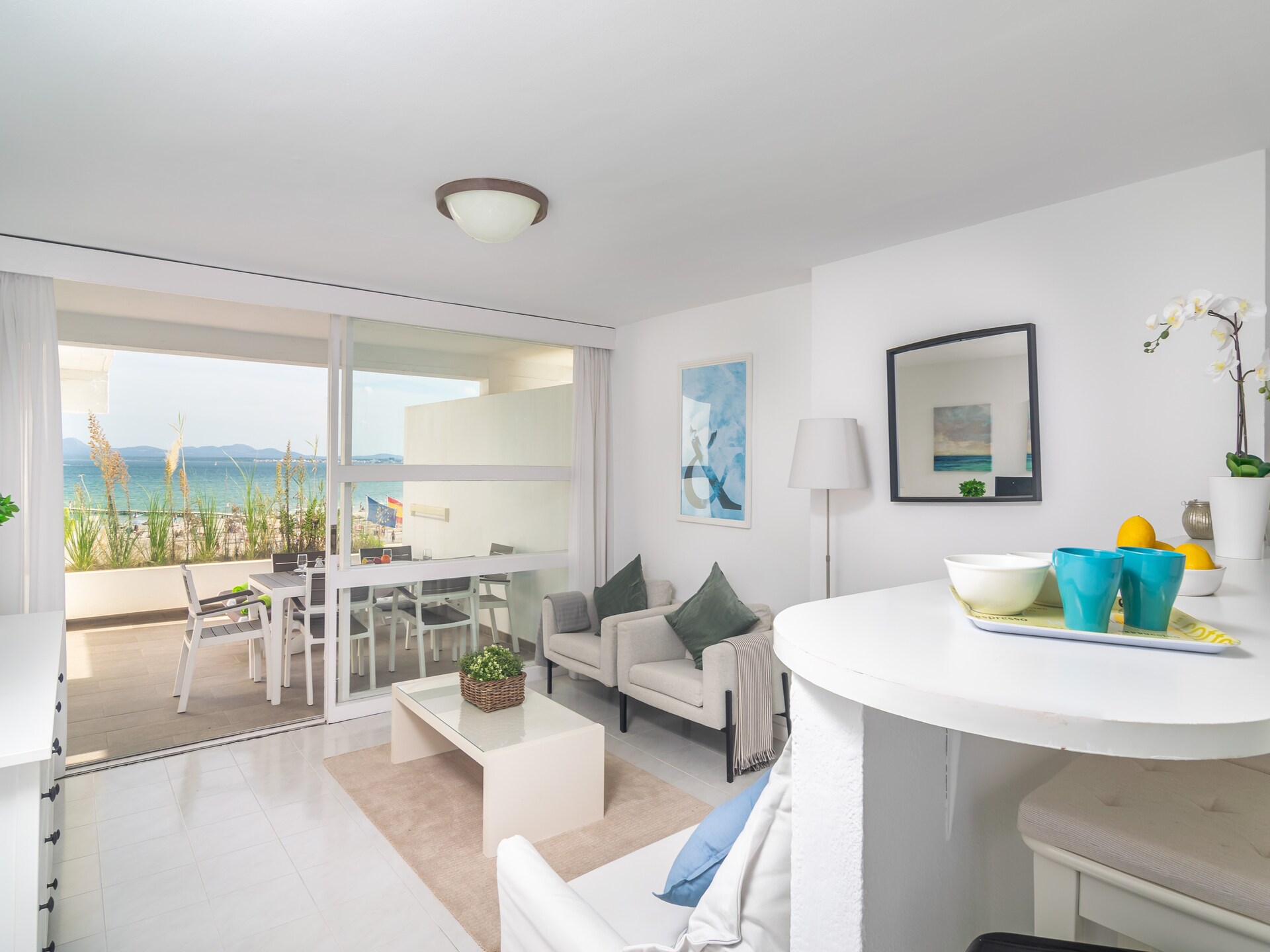 3-persoons appartement aan het strand in Port d'Alcúdia · 3 pers. - foto 12