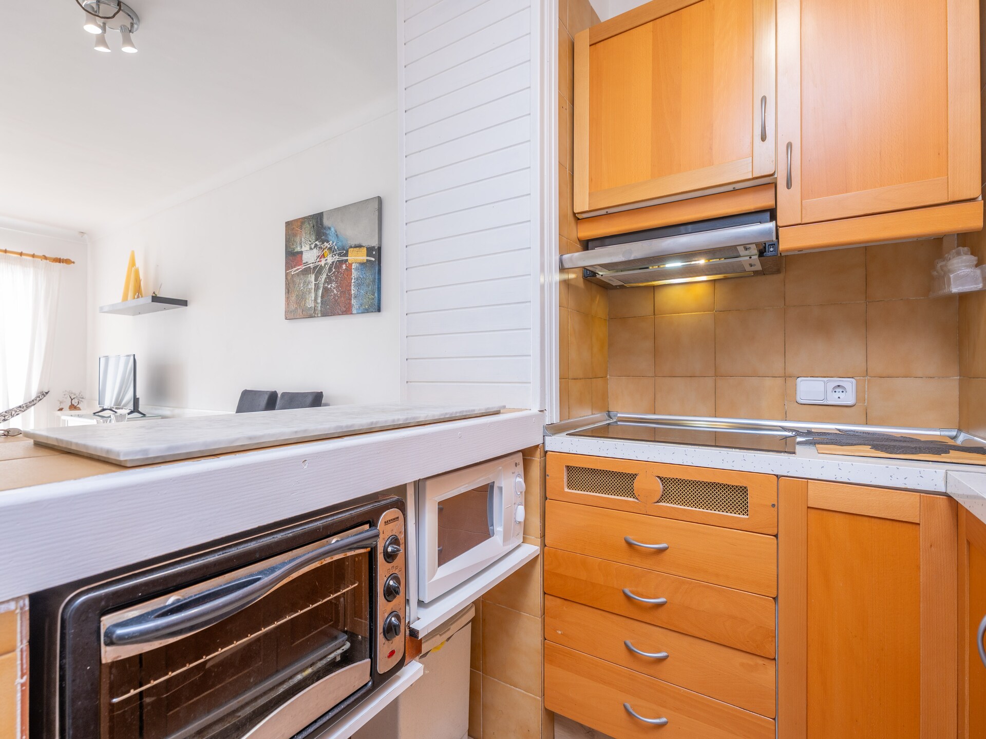 Modern appartement aan golfbaan met bergzicht, op 1 km van het strand - foto 13