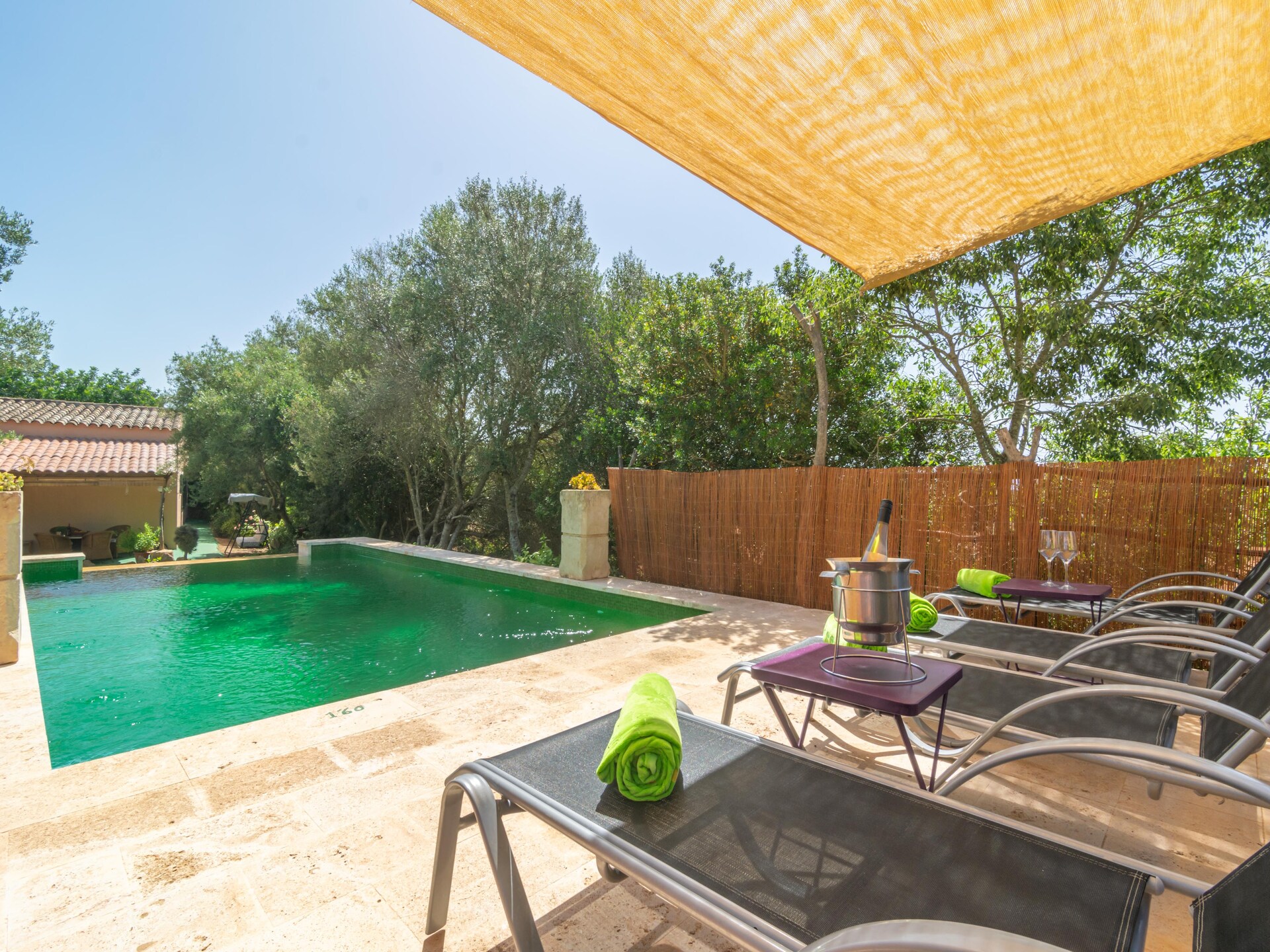 Vrijstaande villa aan de golfbaan bij Llucmajor met privézwembad - foto 31