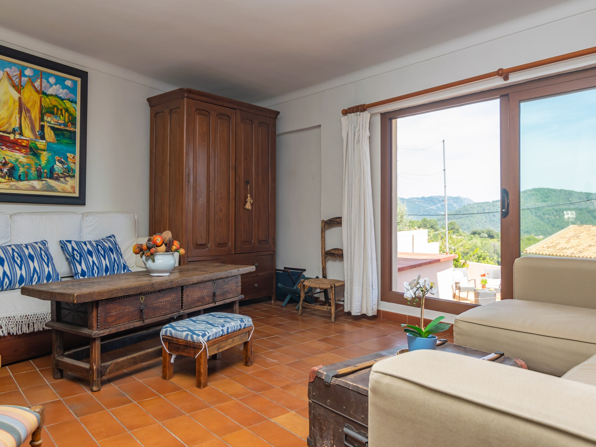 Authentieke Mallorcaanse villa met privézwembad aan de golfbaan in Campanet - foto 9