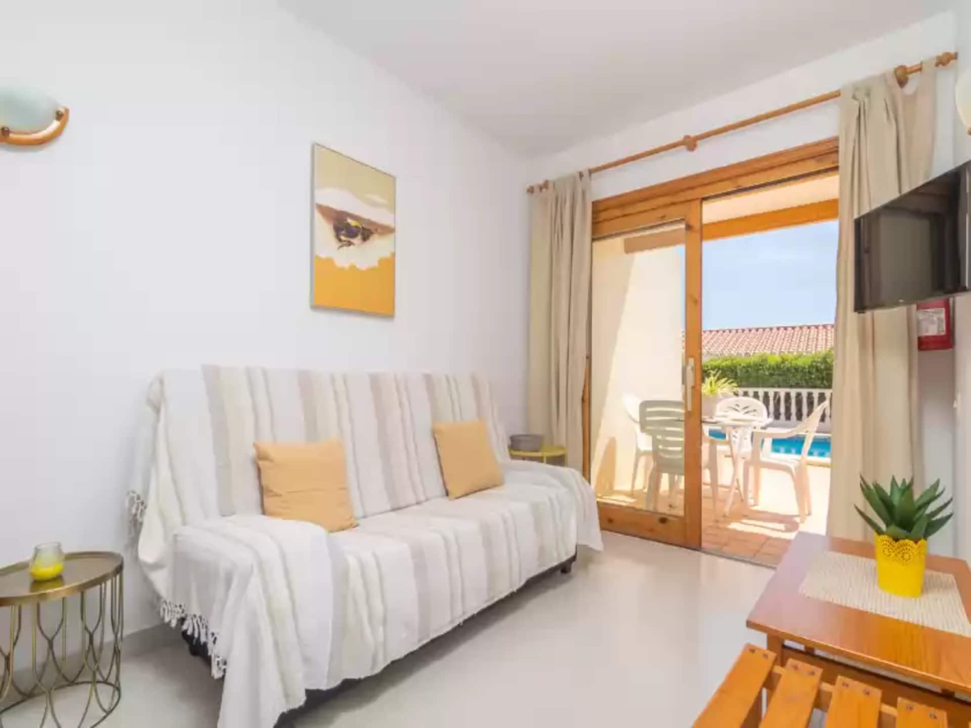 Gezellig appartement met gedeeld zwembad aan de golfbaan in Cala en Porter - foto 13