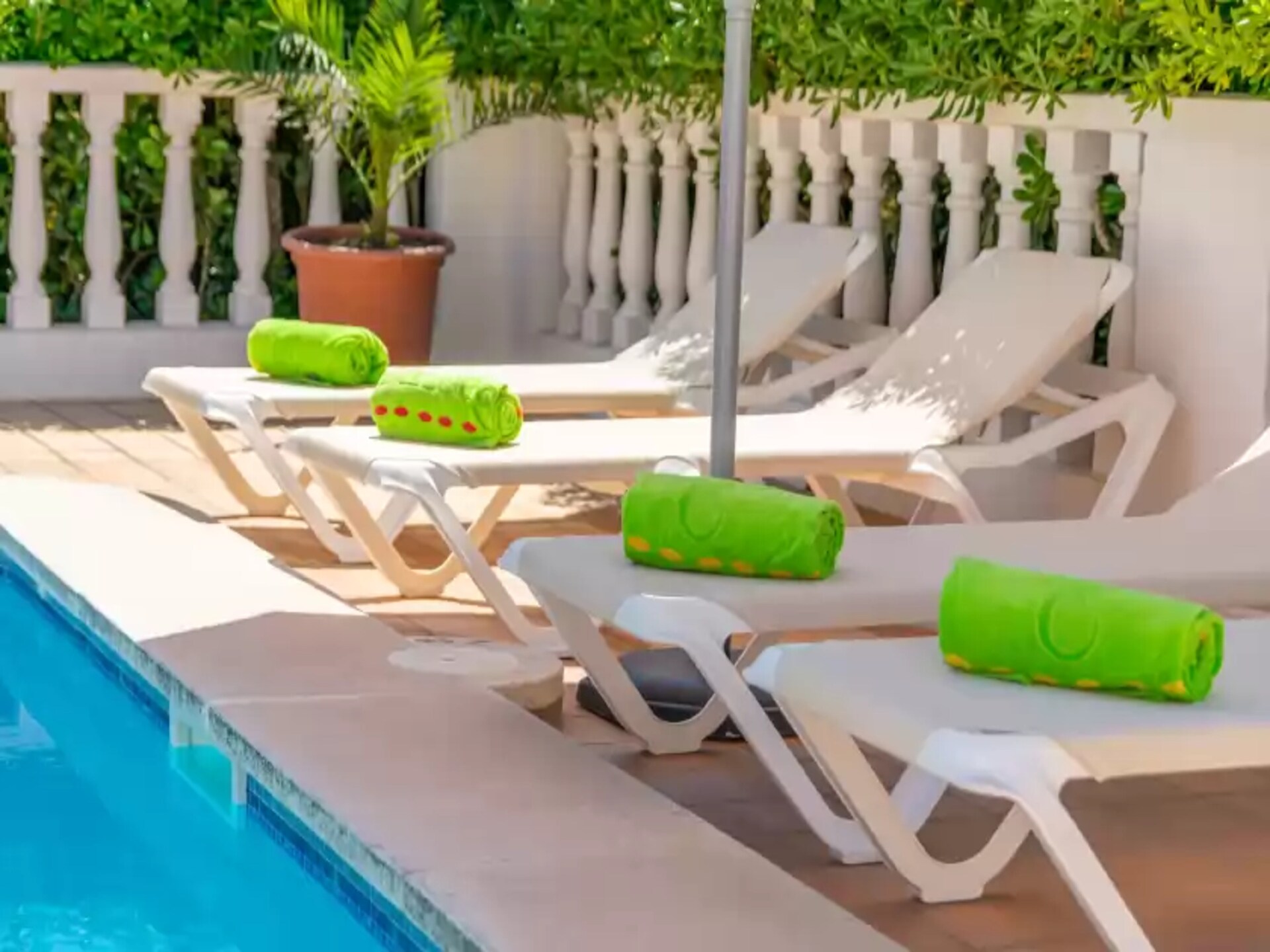 Gezellig appartement met gedeeld zwembad aan de golfbaan in Cala en Porter - foto 31