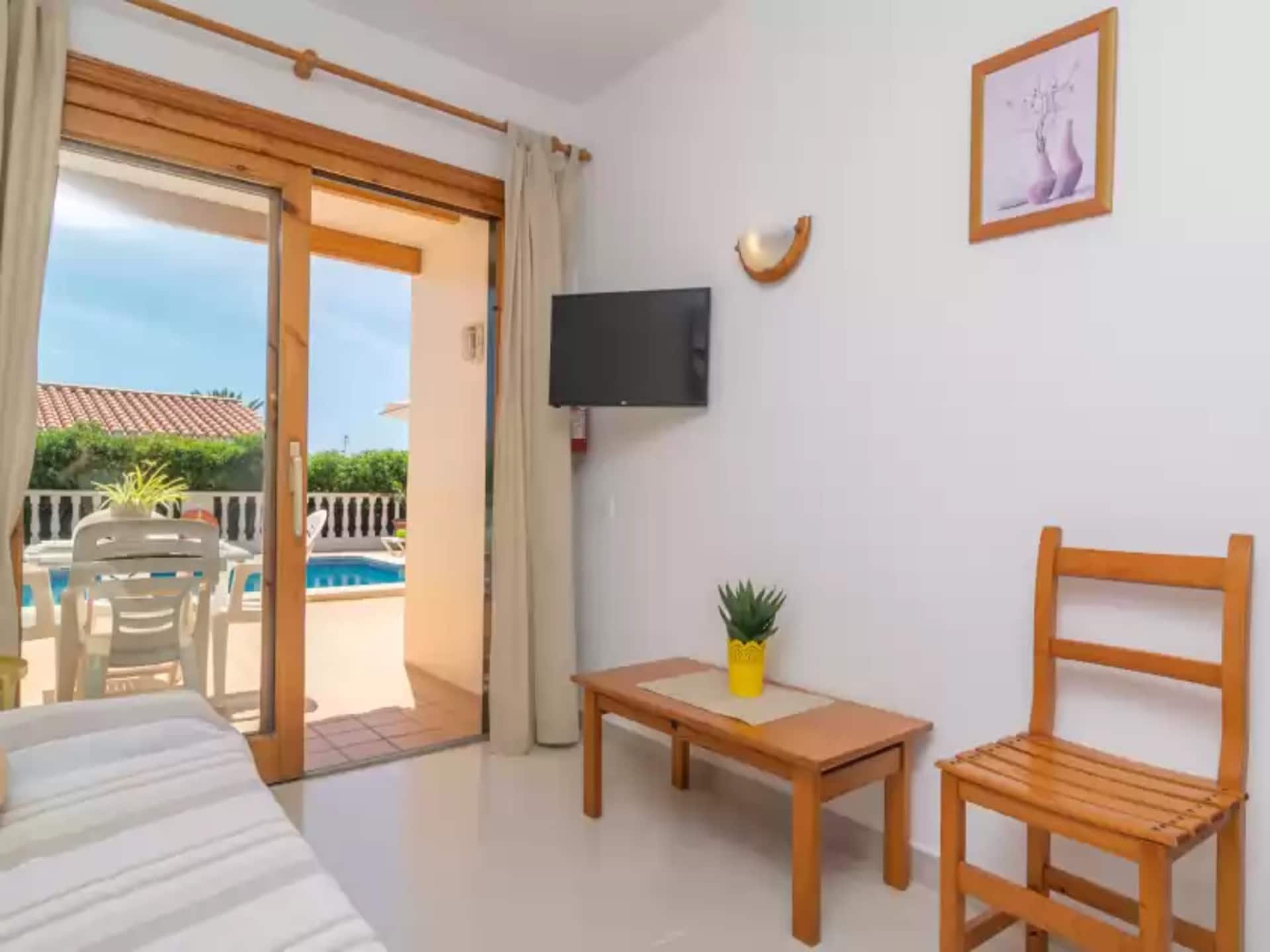 Gezellig appartement met gedeeld zwembad aan de golfbaan in Cala en Porter - foto 14