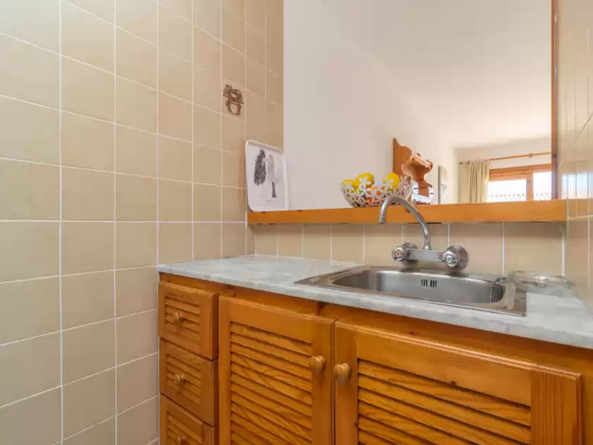 Gezellig appartement met gedeeld zwembad aan de golfbaan in Cala en Porter - foto 19