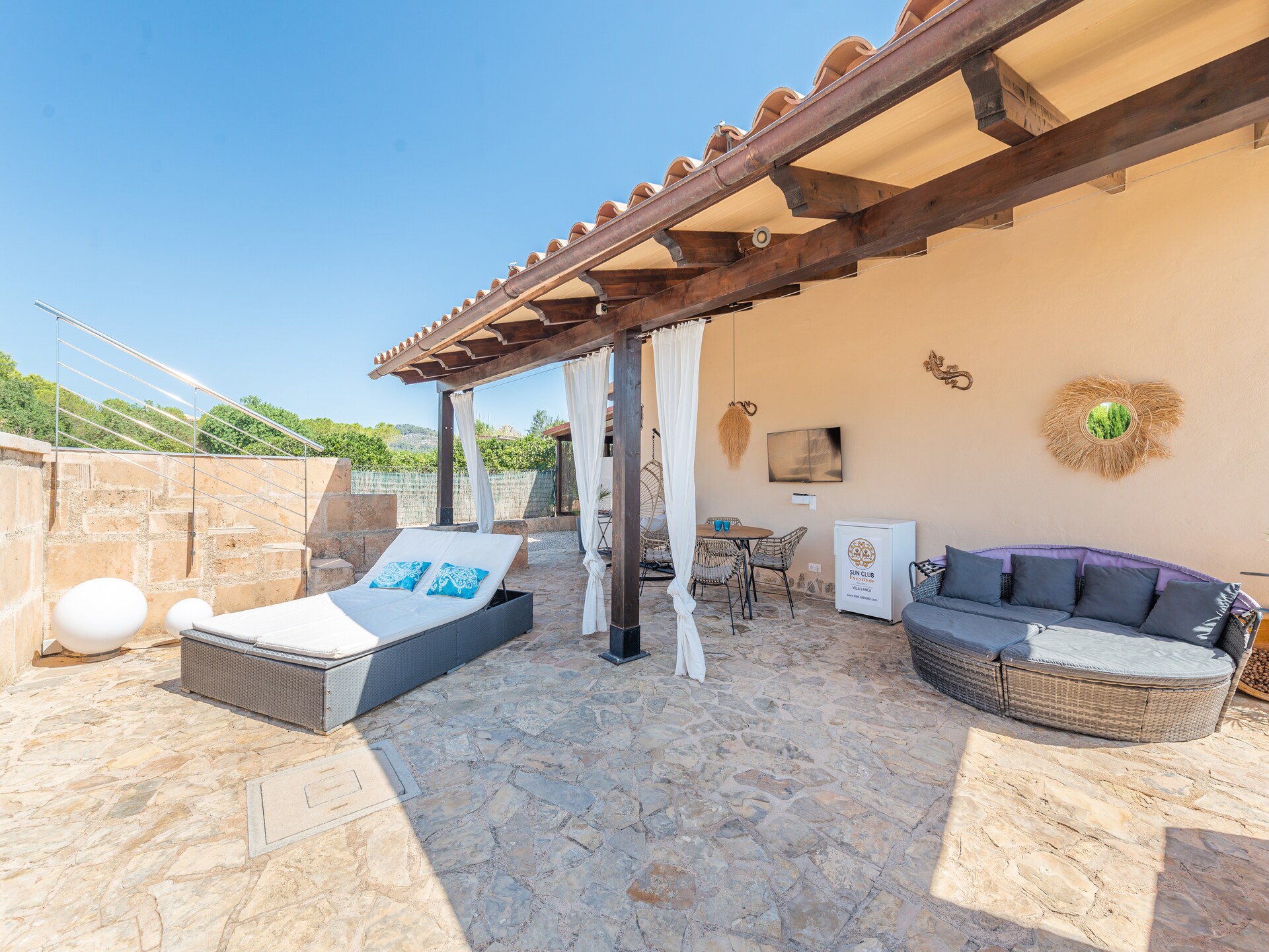 Finca Son Colom: authentieke villa met privézwembad en golf nabij Llucmajor - foto 4