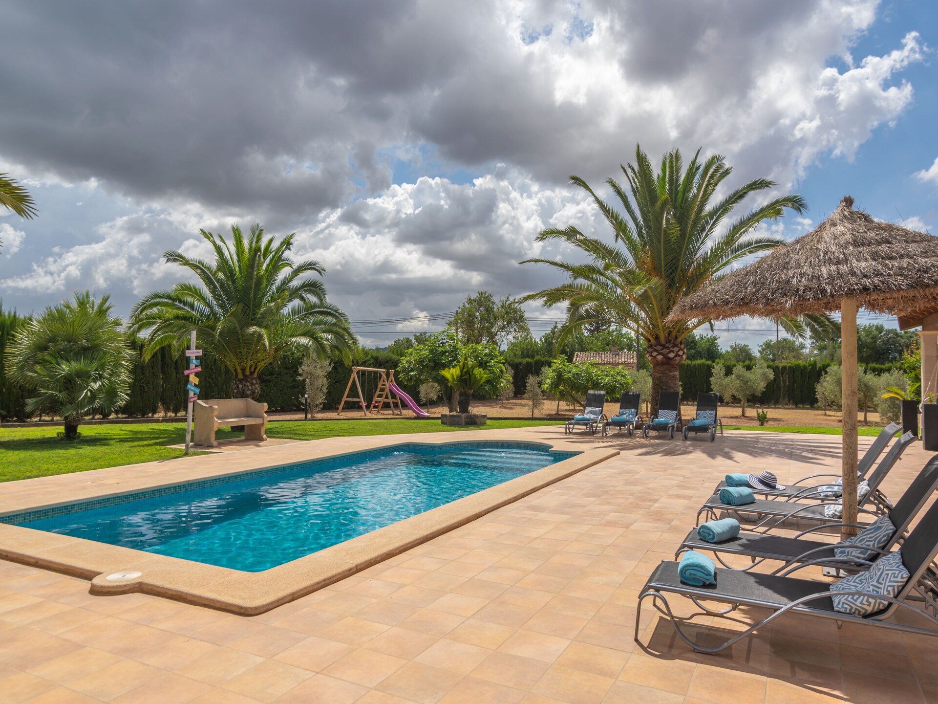 Vrijstaande villa aan golfbaan met privézwembad, jacuzzi & sauna in Llucmajor - foto 4