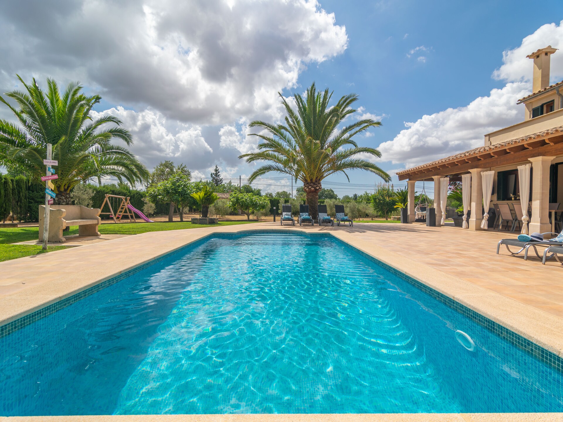 Vrijstaande villa aan golfbaan met privézwembad, jacuzzi & sauna in Llucmajor - foto 5