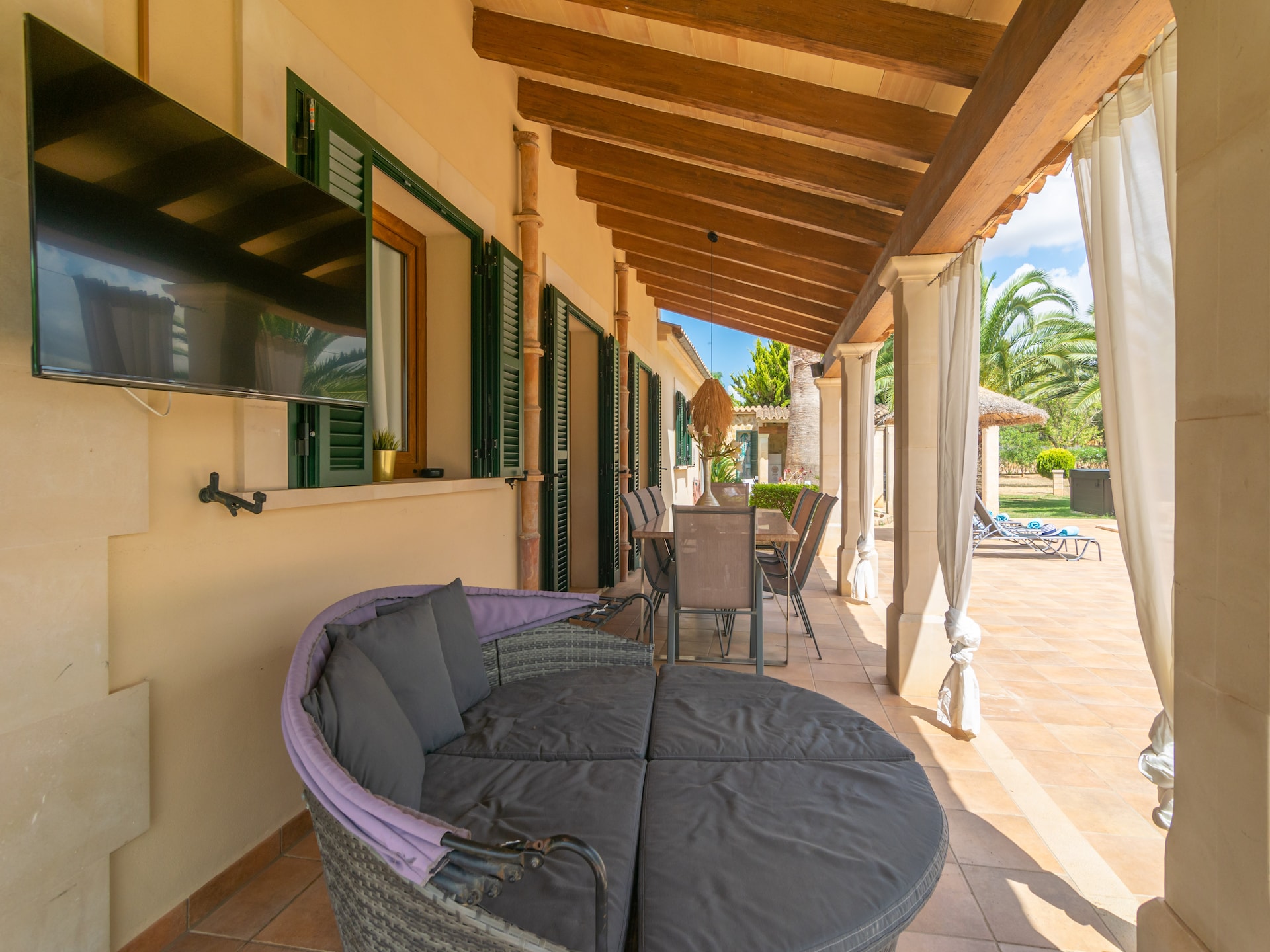 Vrijstaande villa aan golfbaan met privézwembad, jacuzzi & sauna in Llucmajor - foto 17