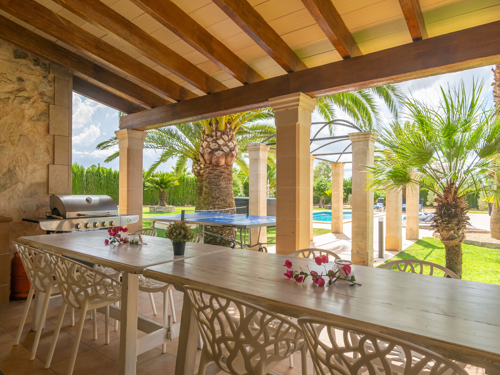 Vrijstaande villa aan golfbaan met privézwembad, jacuzzi & sauna in Llucmajor - foto 29