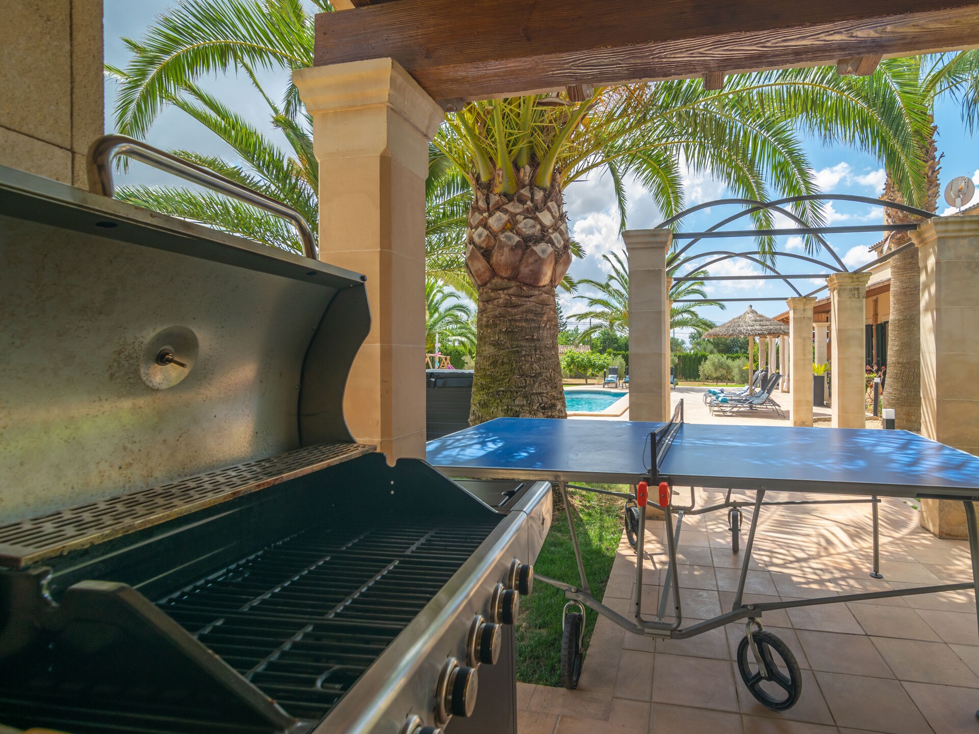 Vrijstaande villa aan golfbaan met privézwembad, jacuzzi & sauna in Llucmajor - foto 31