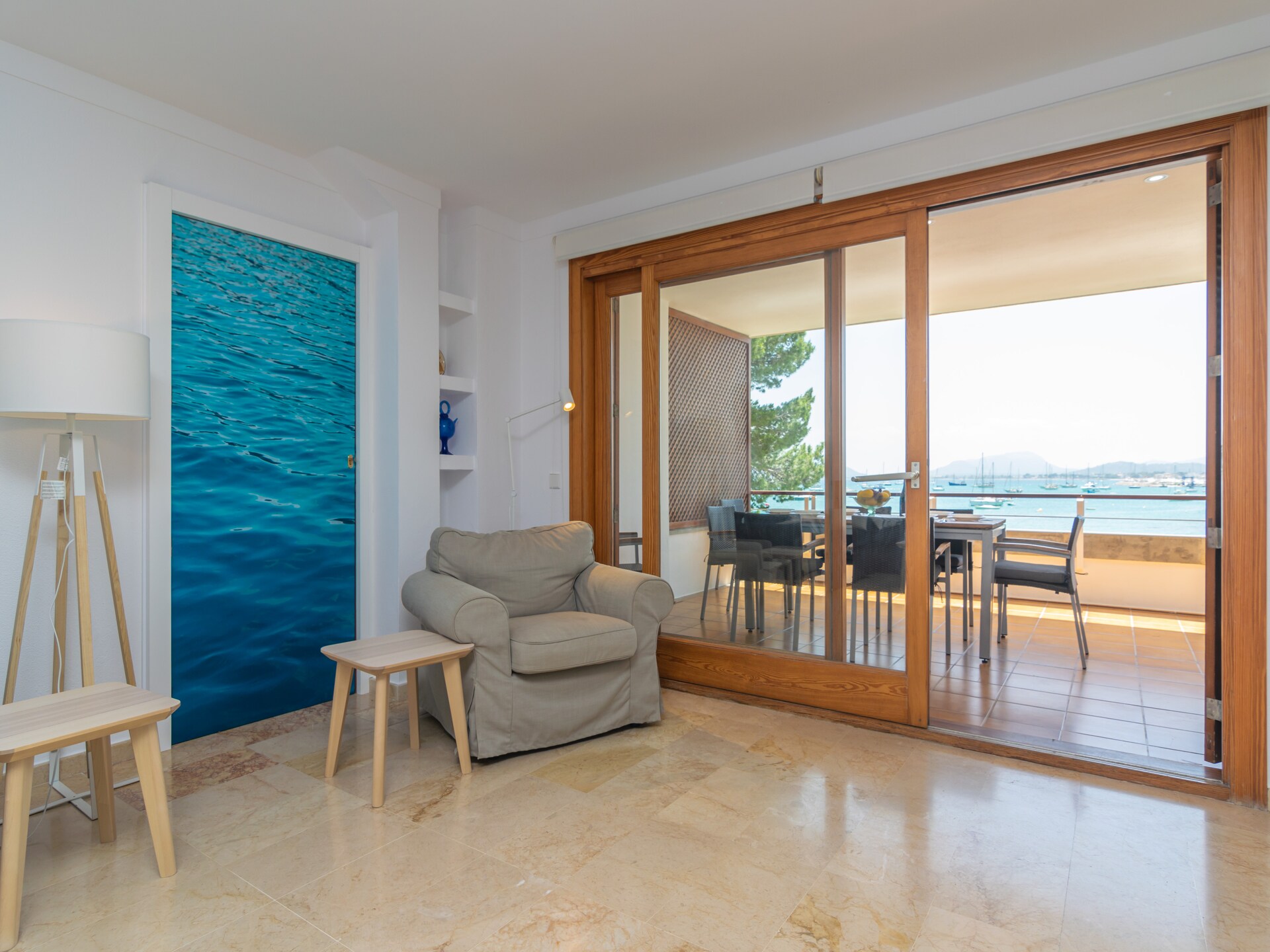 Sfeervol appartement aan de golfbaan, 200 meter van het strand van Port de Pollença - foto 7