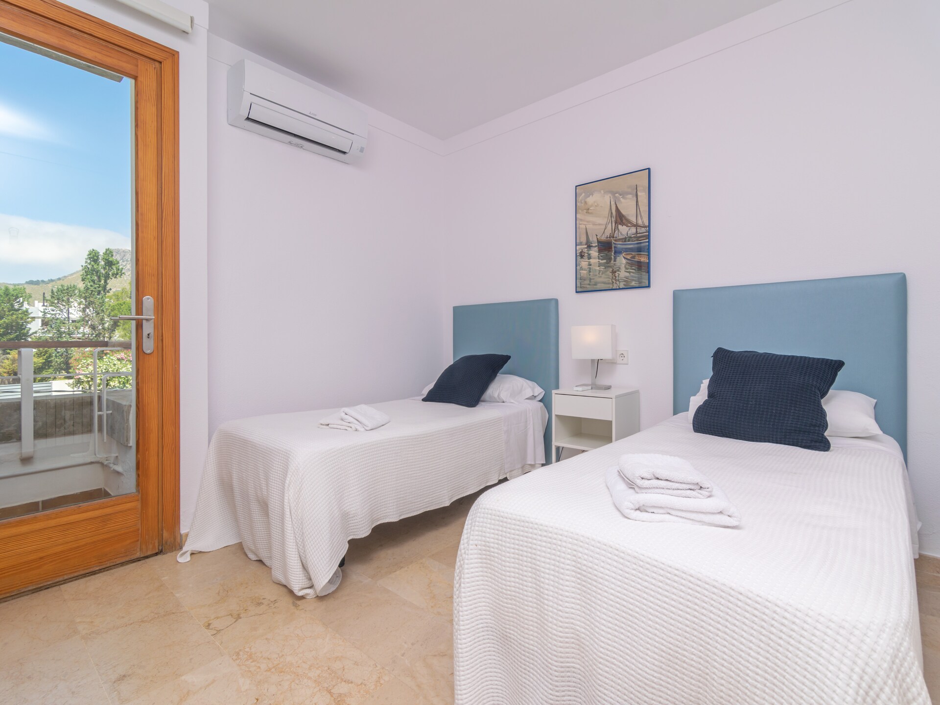 Sfeervol appartement aan de golfbaan, 200 meter van het strand van Port de Pollença - foto 14