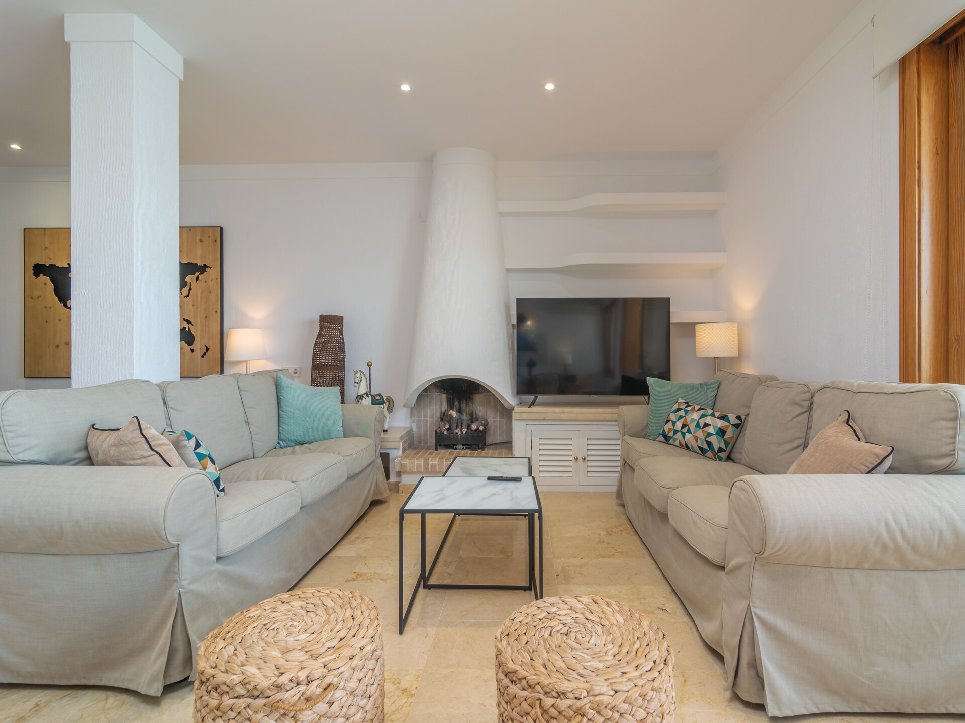Duplex aan de Golfbaan met Zeezicht, 200m van het Strand - foto 11