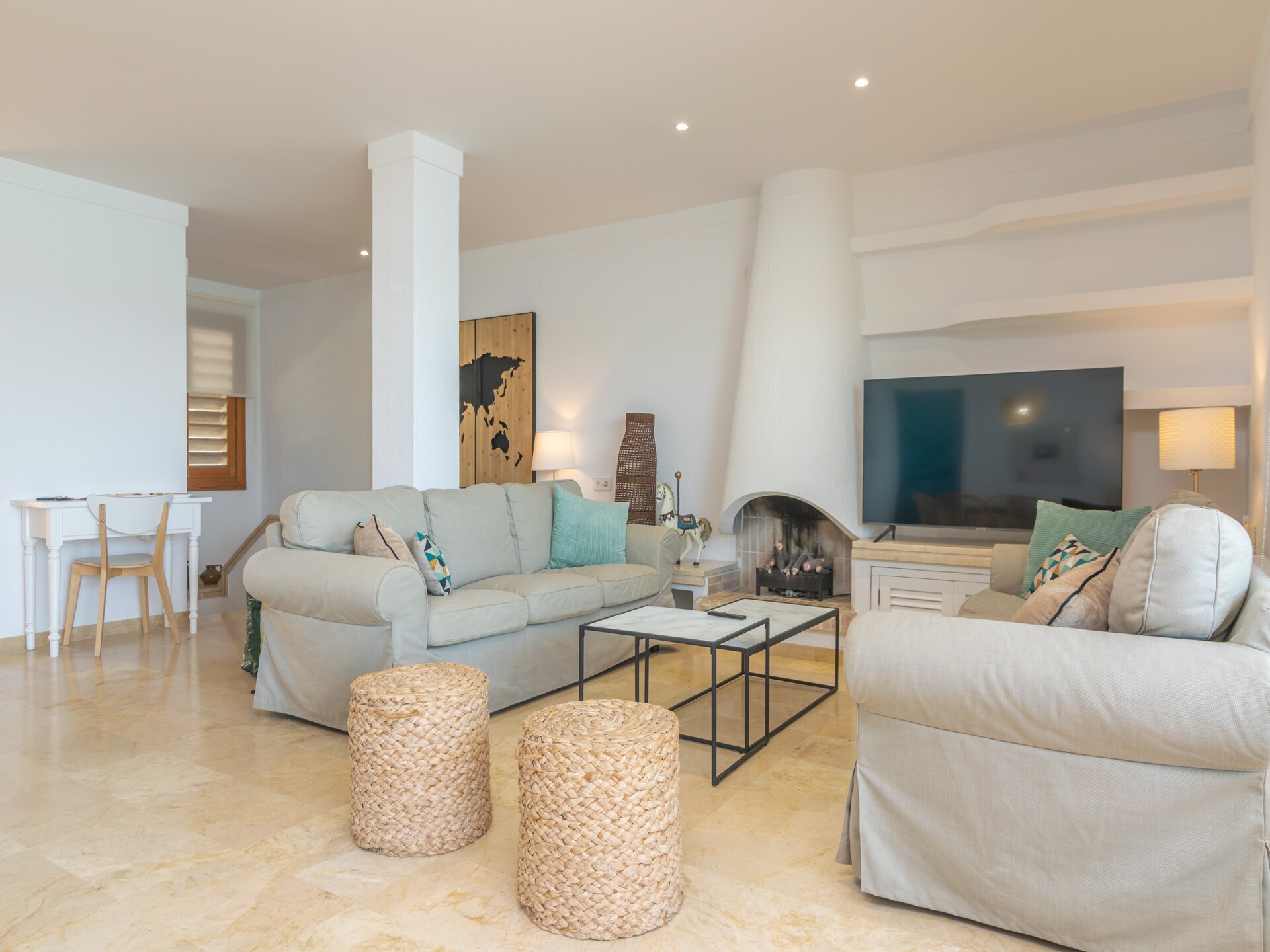 Duplex aan de Golfbaan met Zeezicht, 200m van het Strand - foto 12