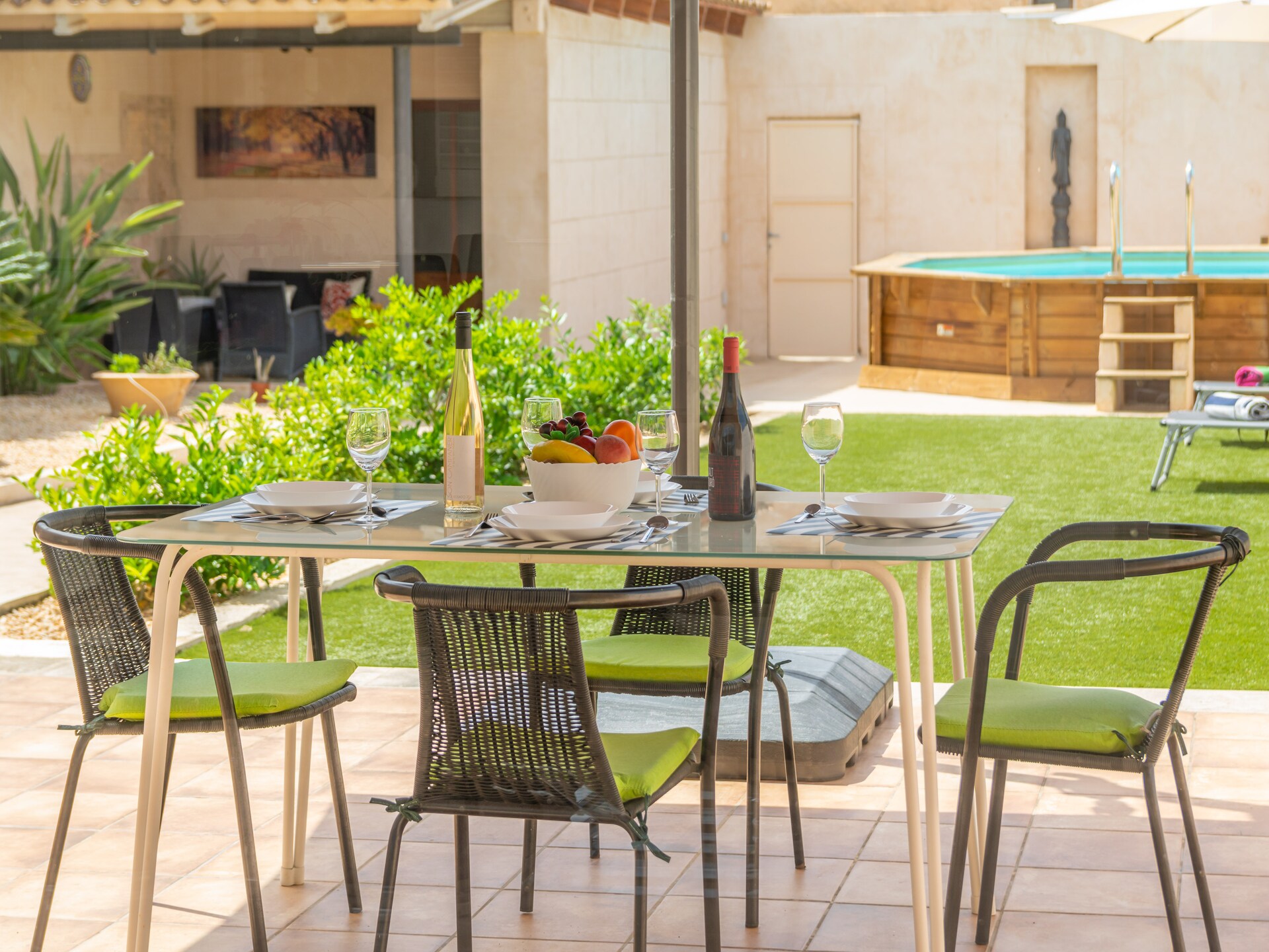In het centrum van Ariany: luxe tent met privézwembad voor 4 personen - foto 42