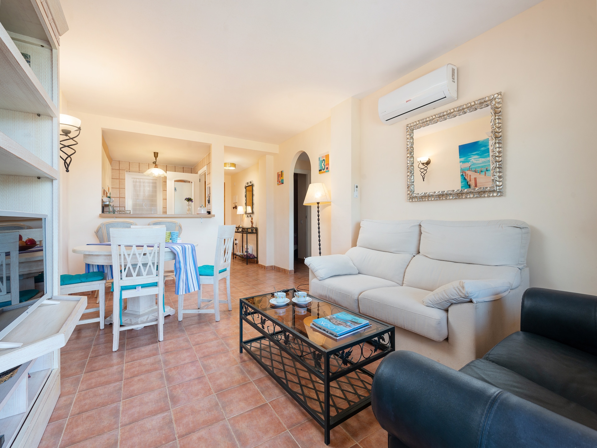 Gezellig appartement met terras & uitzicht op Cala Pi - foto 10
