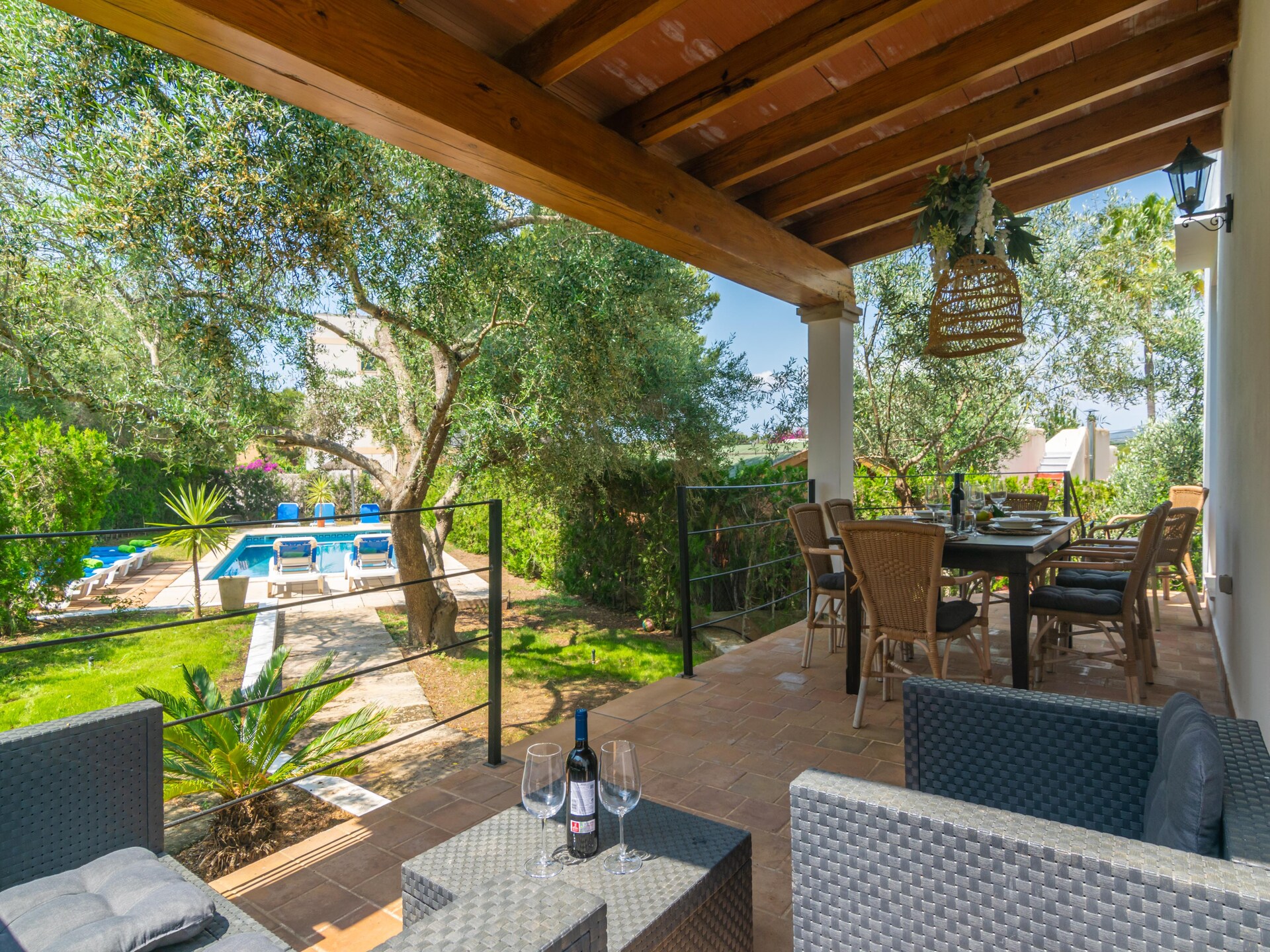 Villa Blanca: Ruime villa aan de golfbaan, 700m van het strand in Cala d'Or - foto 2