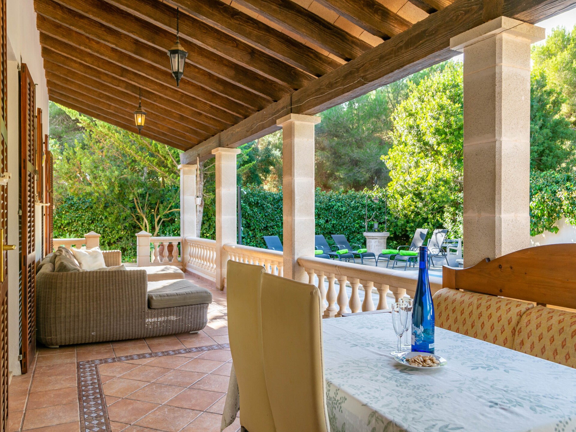 Gelijkvloerse villa met privézwembad in Sa Coma, vlakbij strand - foto 24
