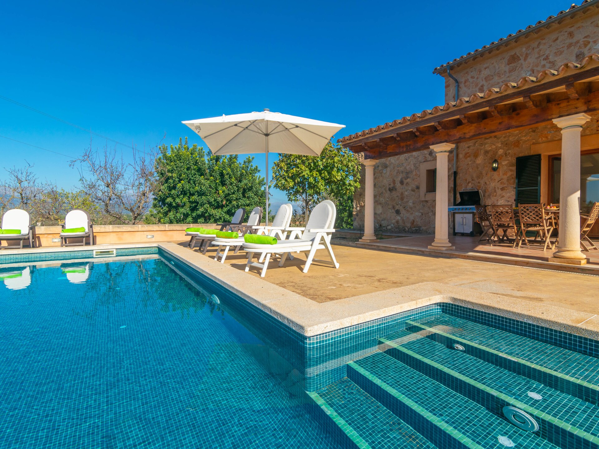 Authentieke villa met privézwembad aan de golfbaan in Santa Eugènia - foto 14