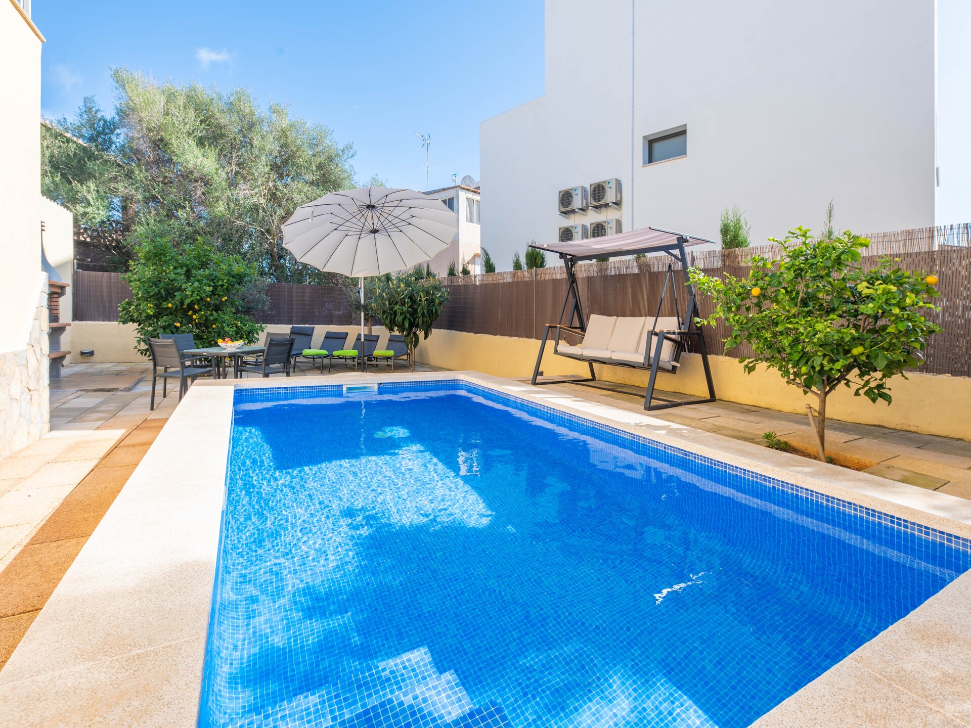 Vrijstaande villa met privézwembad aan de golfbaan in Portocolom - foto 9