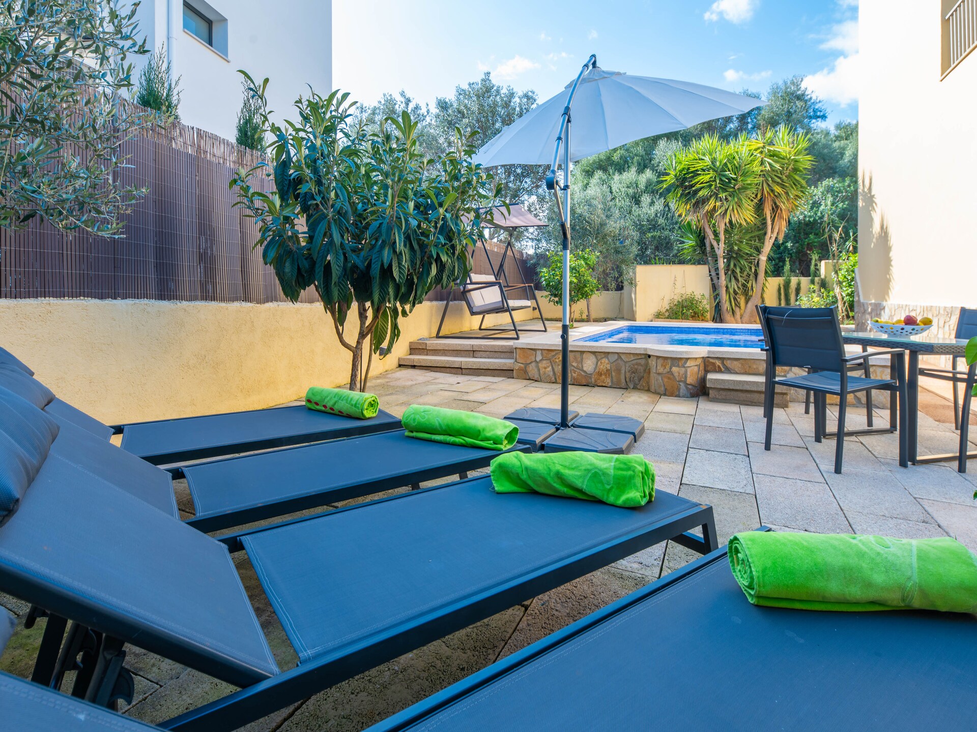 Vrijstaande villa met privézwembad aan de golfbaan in Portocolom - foto 31