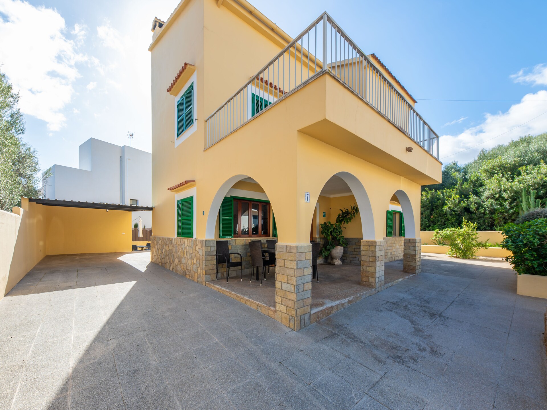 Vrijstaande villa met privézwembad aan de golfbaan in Portocolom - foto 7