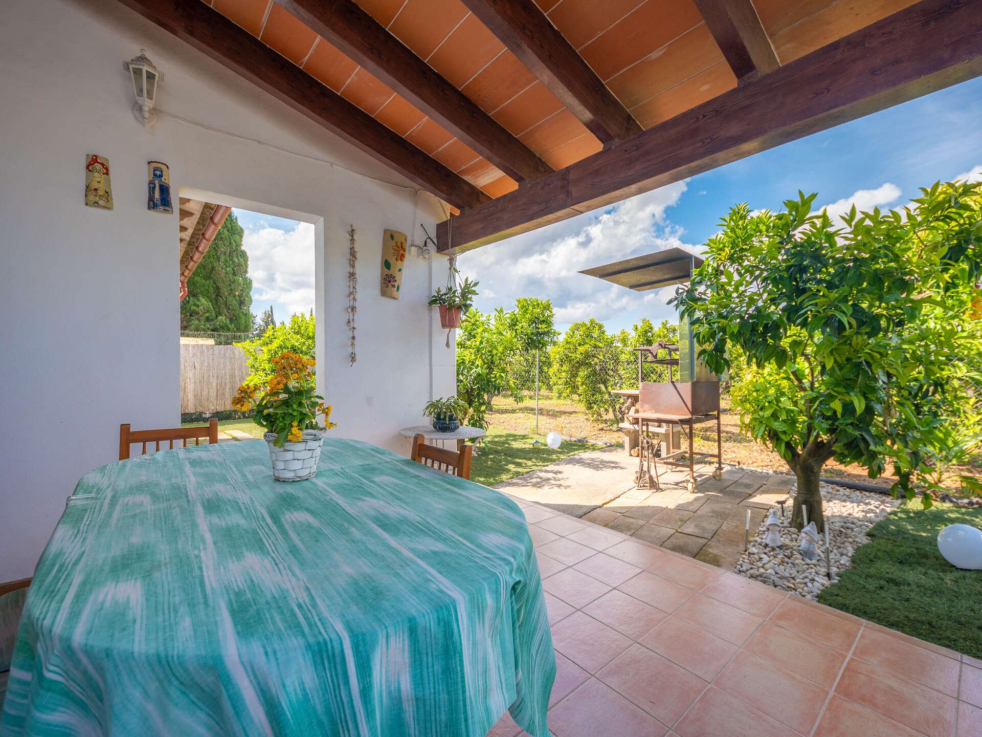 Vrijstaande villa aan golfbaan met privézwembad bij Llubí - foto 24