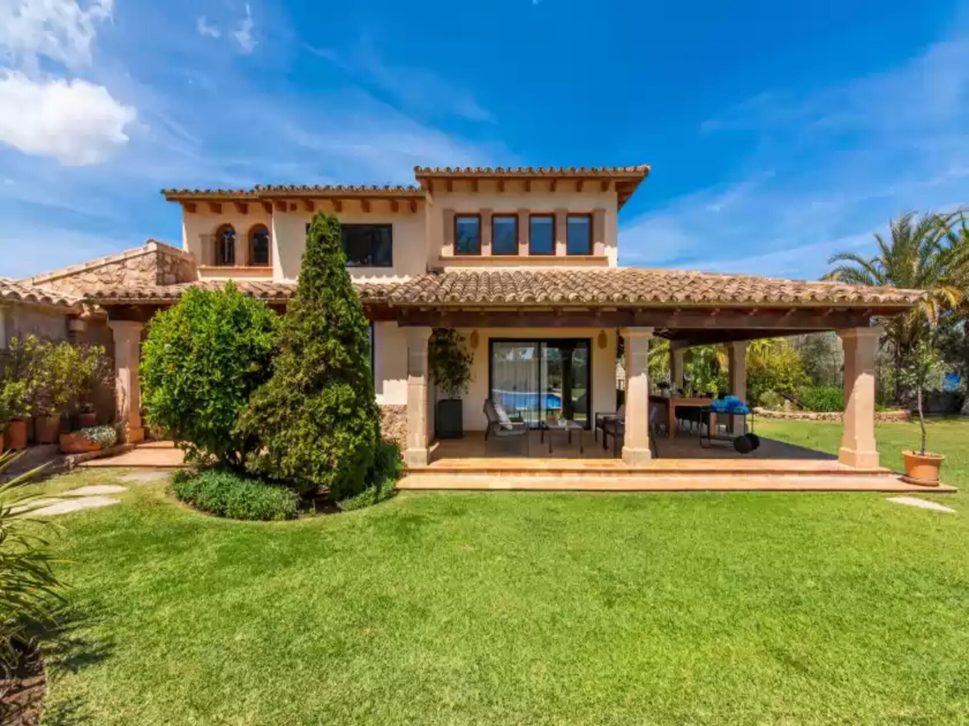 Vrijstaande villa Cal Moliner aan de golfbaan met privézwembad nabij Pollença - foto 1