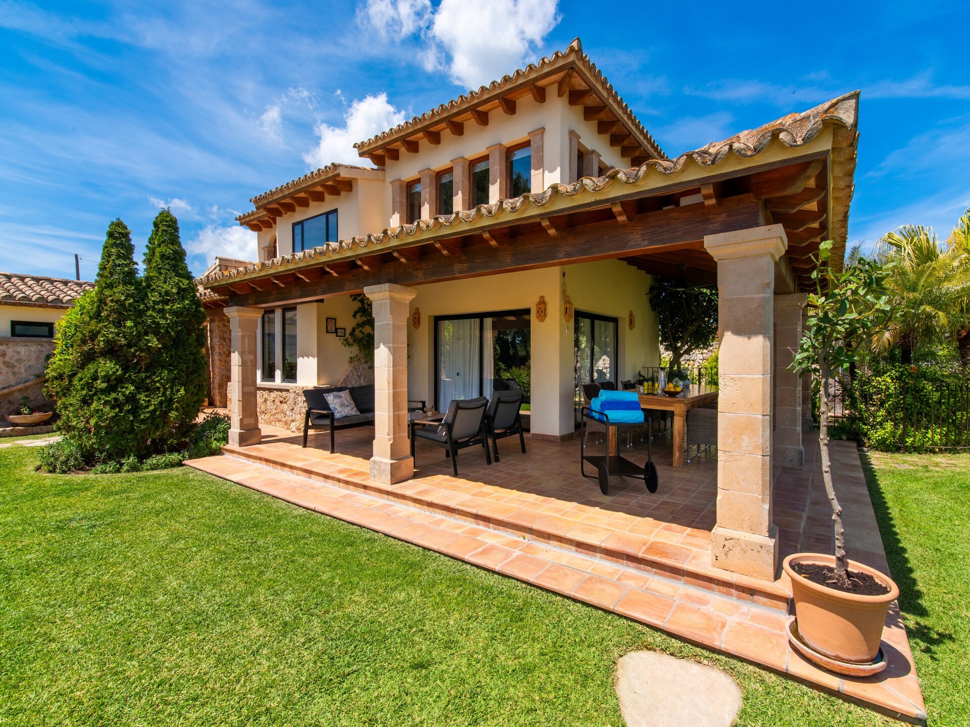 Vrijstaande villa Cal Moliner aan de golfbaan met privézwembad nabij Pollença - foto 4