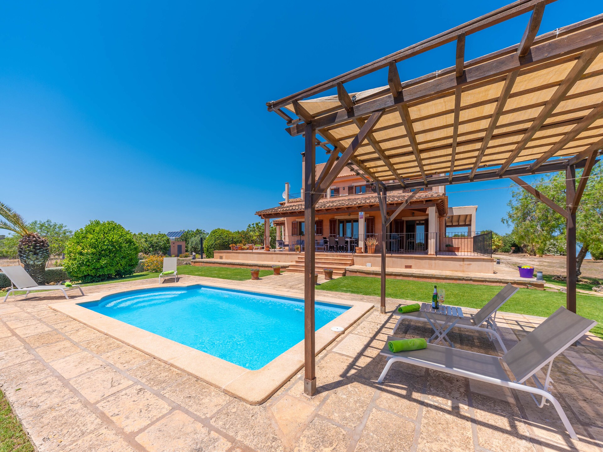 Villa met privézwembad in Porto Cristo, 100m van strand Cala Petita - foto 4