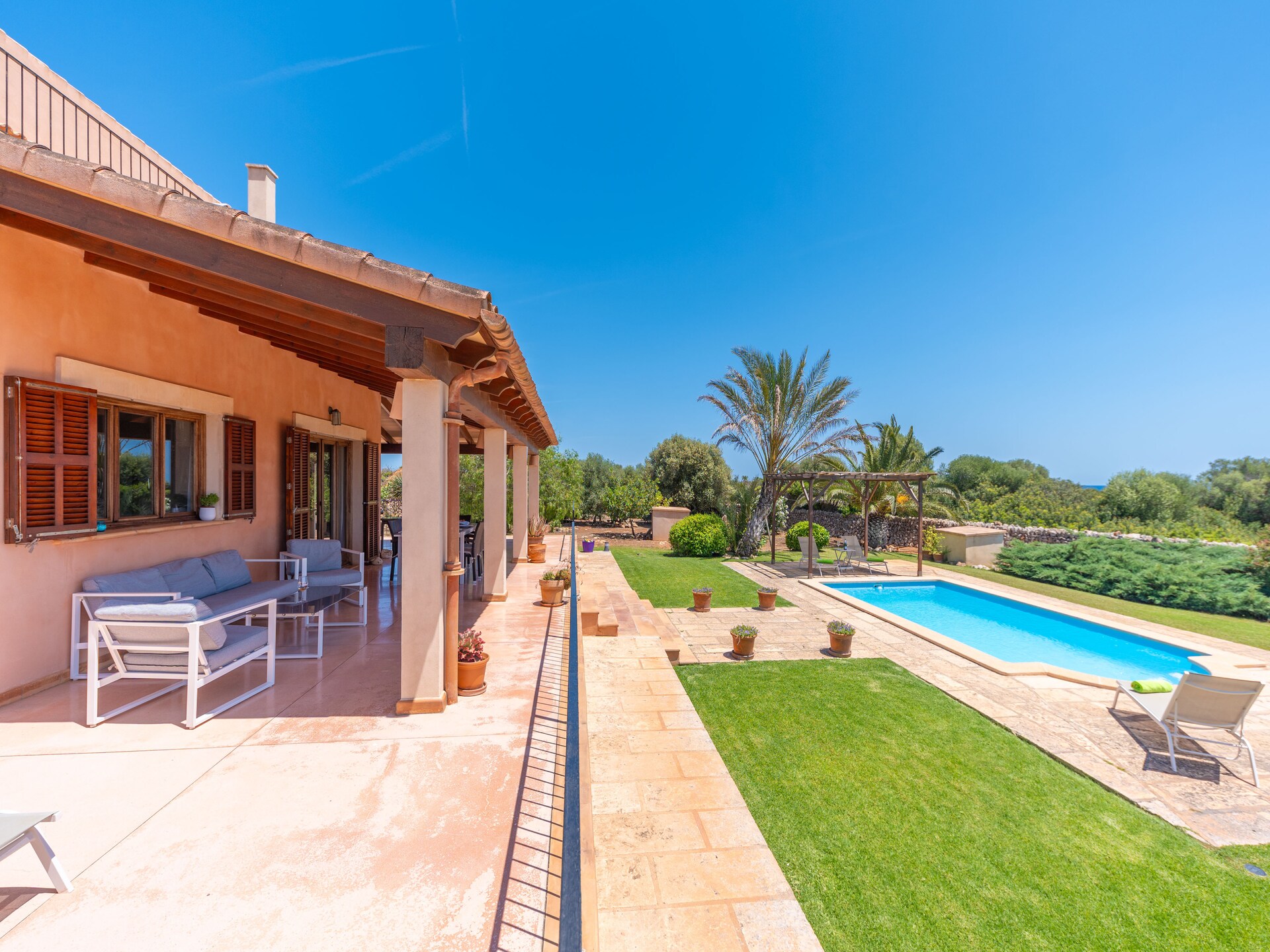 Villa met privézwembad in Porto Cristo, 100m van strand Cala Petita - foto 6