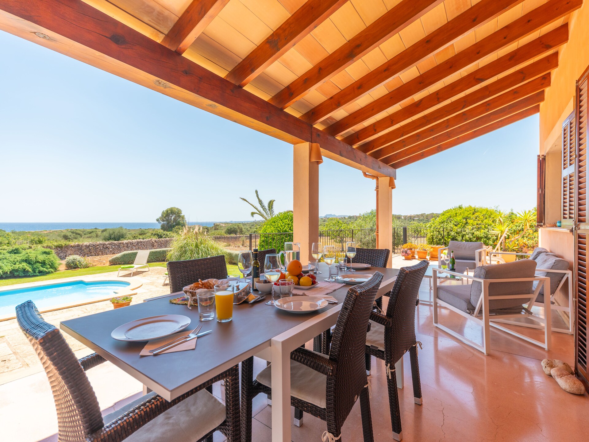 Villa met privézwembad in Porto Cristo, 100m van strand Cala Petita - foto 7
