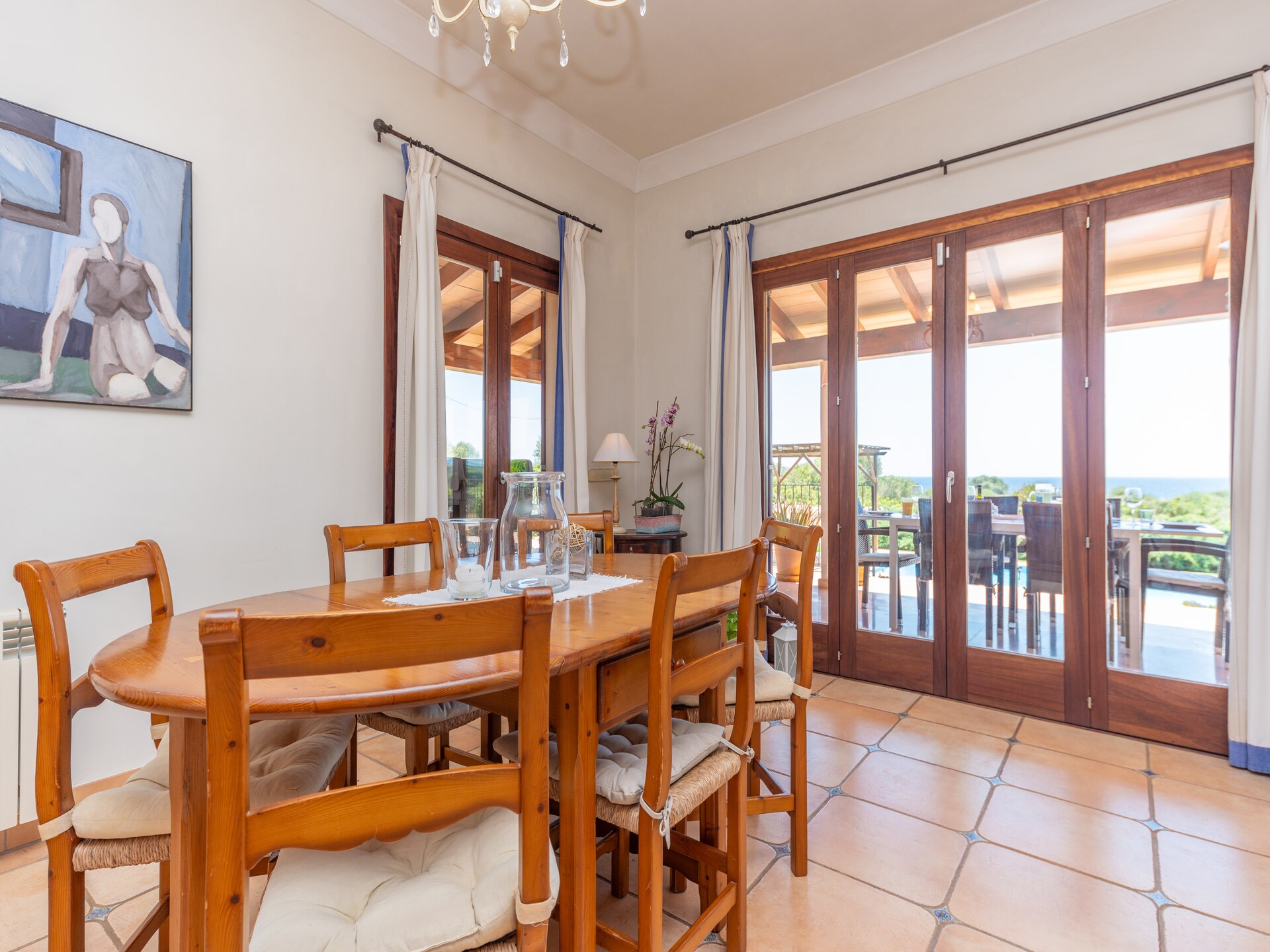 Villa met privézwembad in Porto Cristo, 100m van strand Cala Petita - foto 13