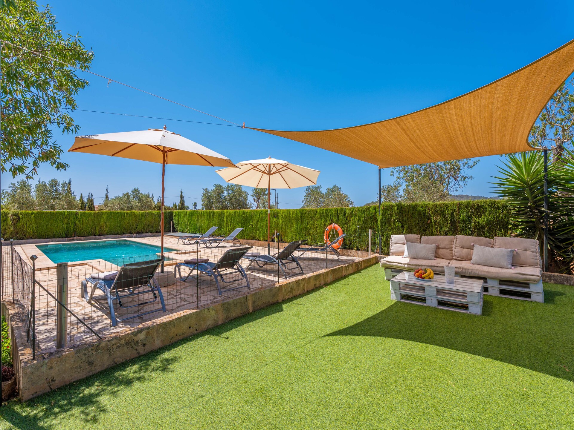 Vrijstaande villa met privézwembad aan de golfbaan bij Porreres - foto 32