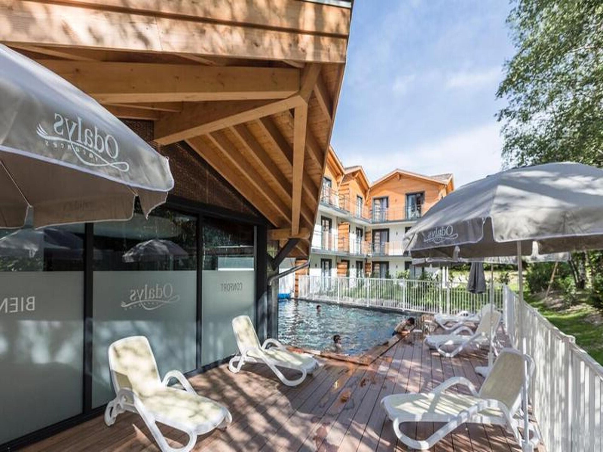 Ruim 3-kamerappartement voor 7 personen met zwembad en uitzicht op de Mont Blanc - foto 15