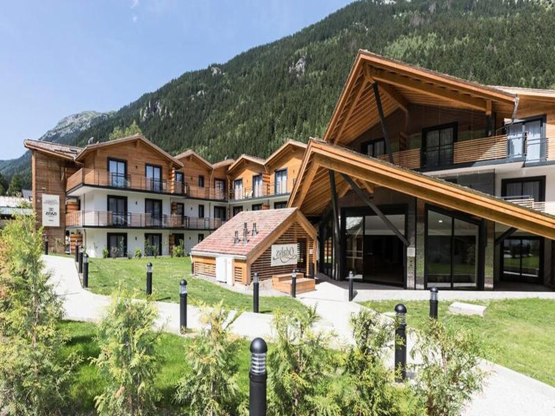 Ruim 3-kamerappartement voor 7 personen met zwembad en uitzicht op de Mont Blanc - foto 25