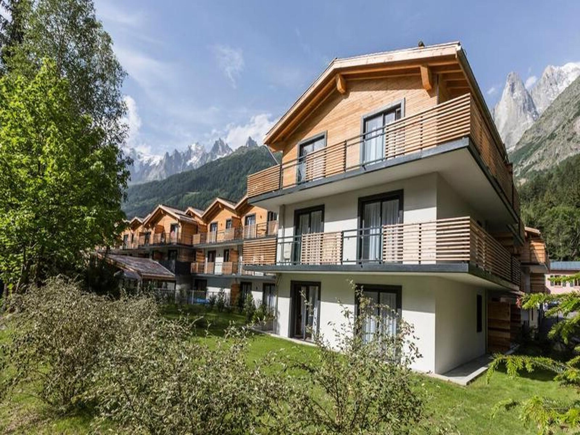 Ruim 3-kamerappartement voor 7 personen met zwembad en uitzicht op de Mont Blanc - foto 14