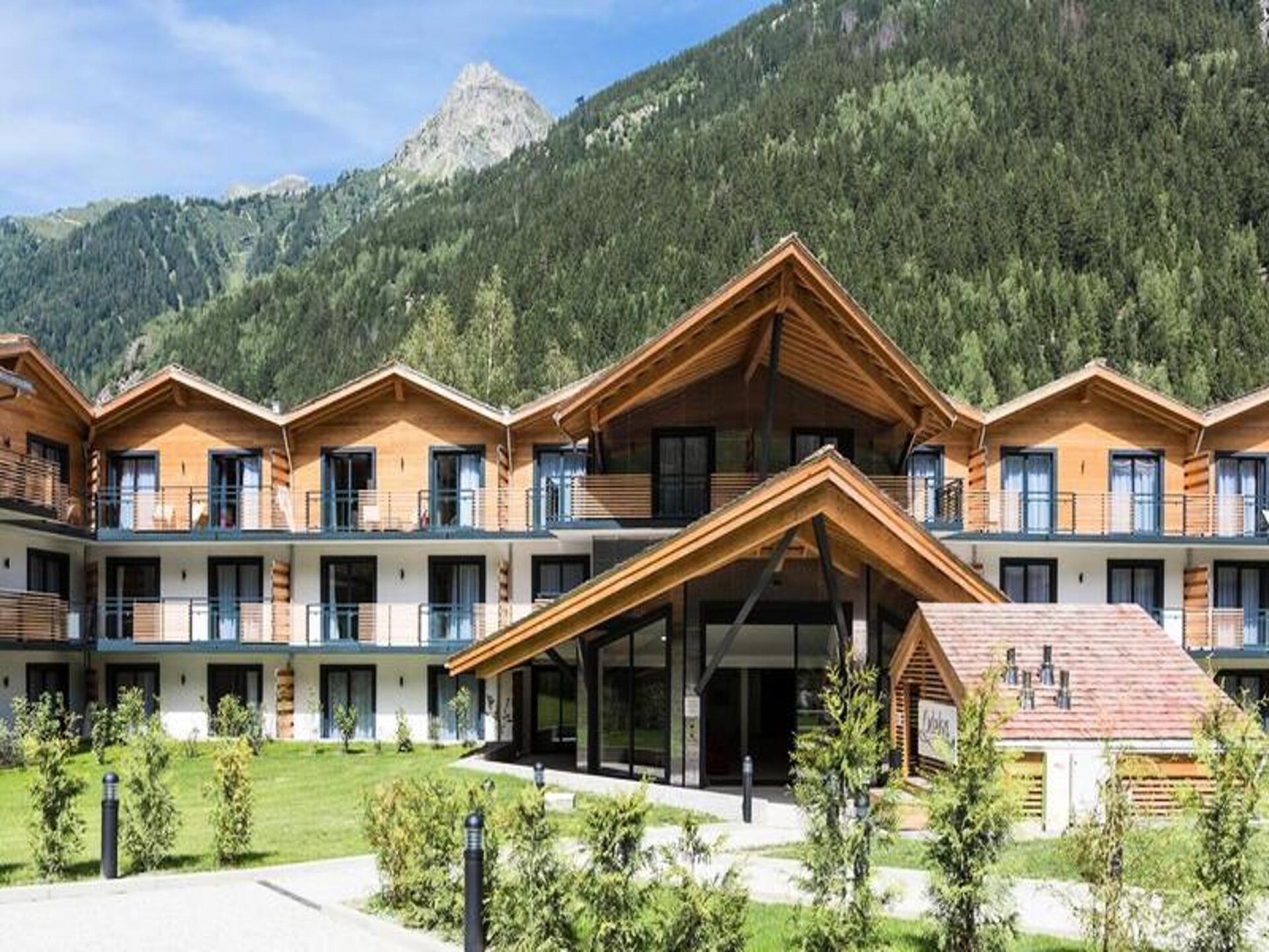 Ruim 3-kamerappartement voor 7 personen met zwembad en uitzicht op de Mont Blanc - foto 1