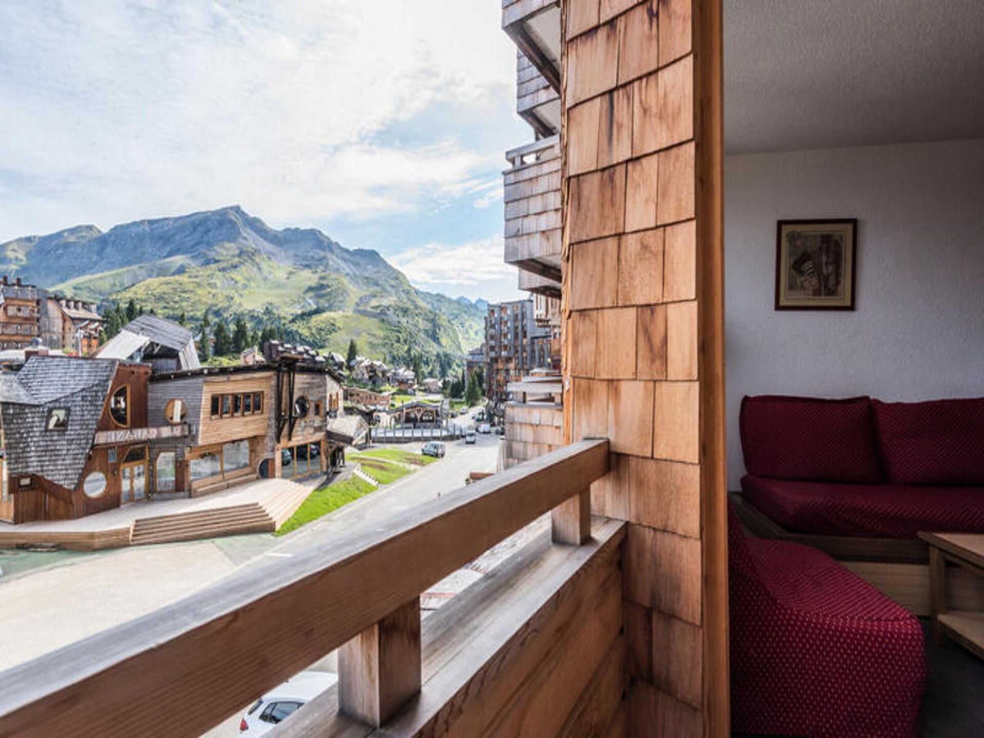 Knus appartement voor 5 in Avoriaz met bergzicht en balkon - foto 12