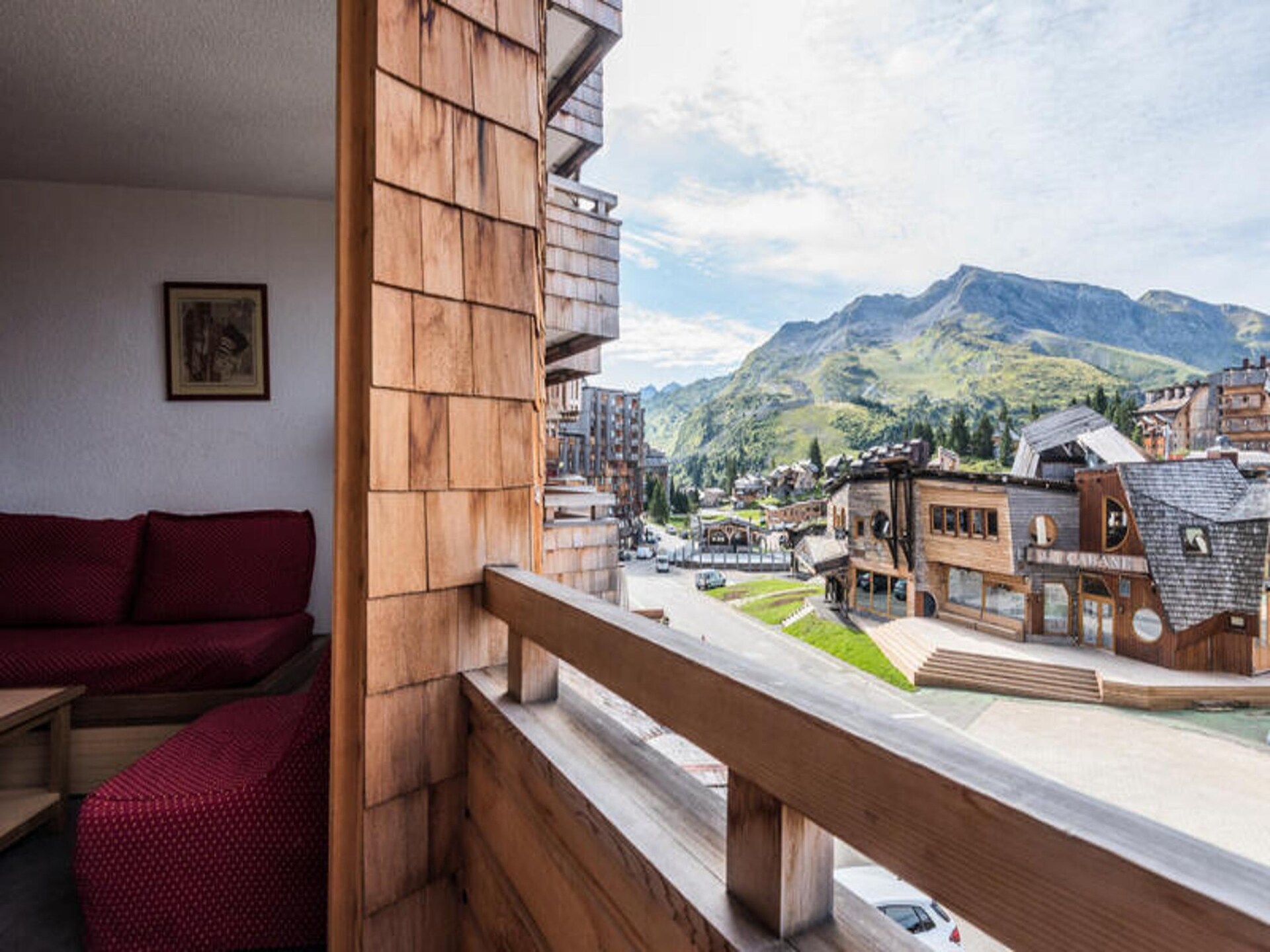 Knus appartement voor 5 in Avoriaz met bergzicht en balkon - foto 13