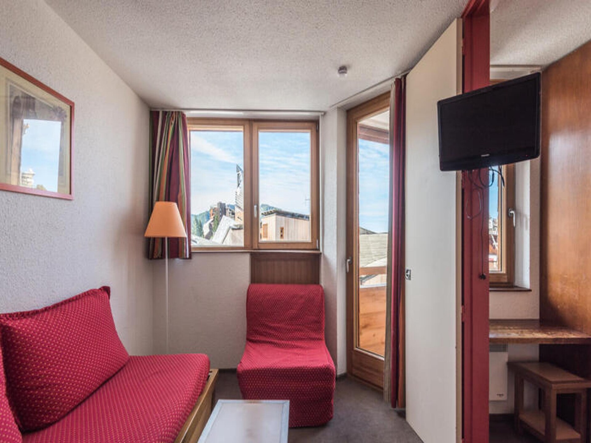 Knus appartement voor 5 in Avoriaz met bergzicht en balkon - foto 21