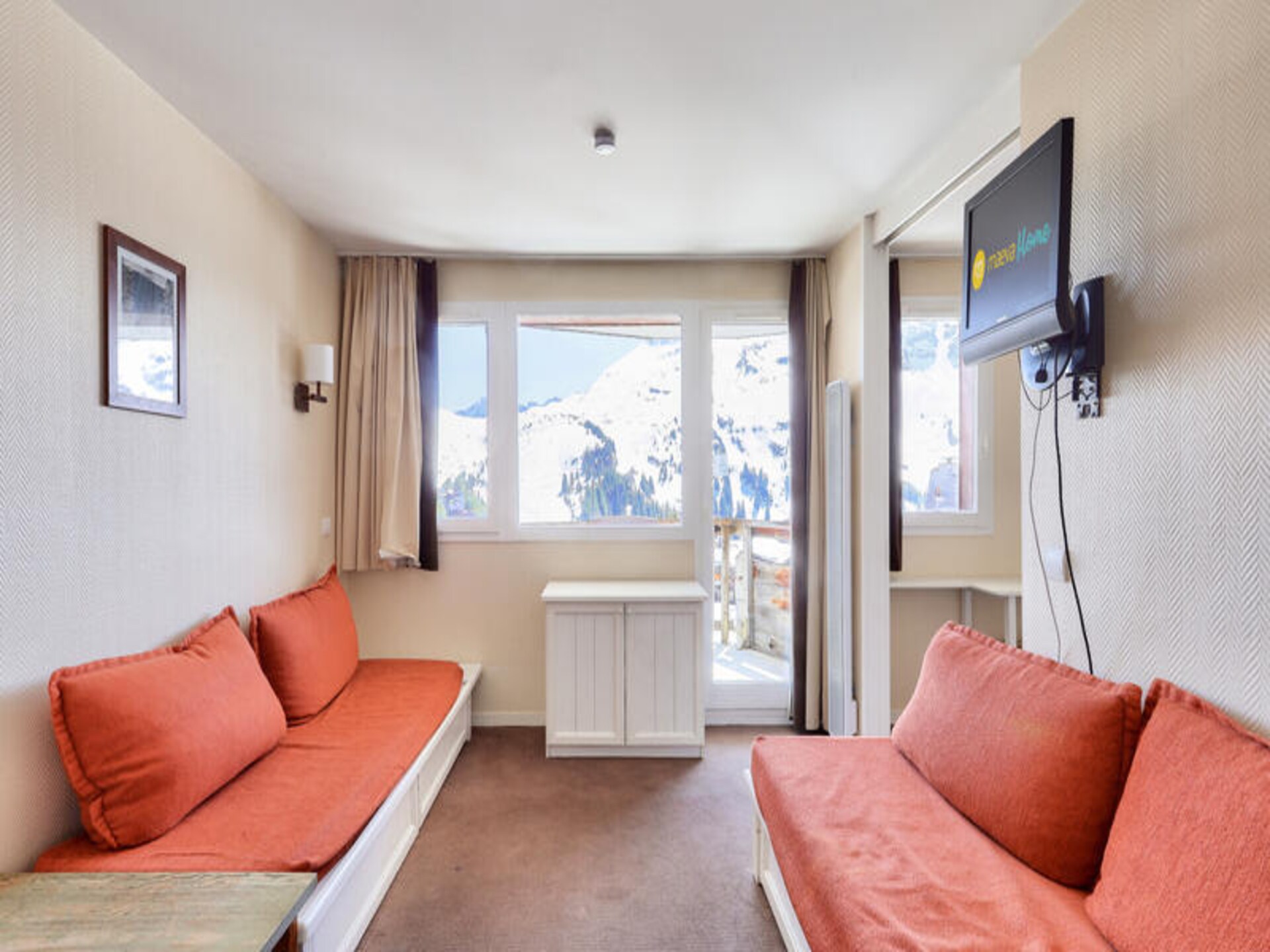 Ski-in, ski-out appartement 4p met balkon en uitzicht in Avoriaz - foto 7